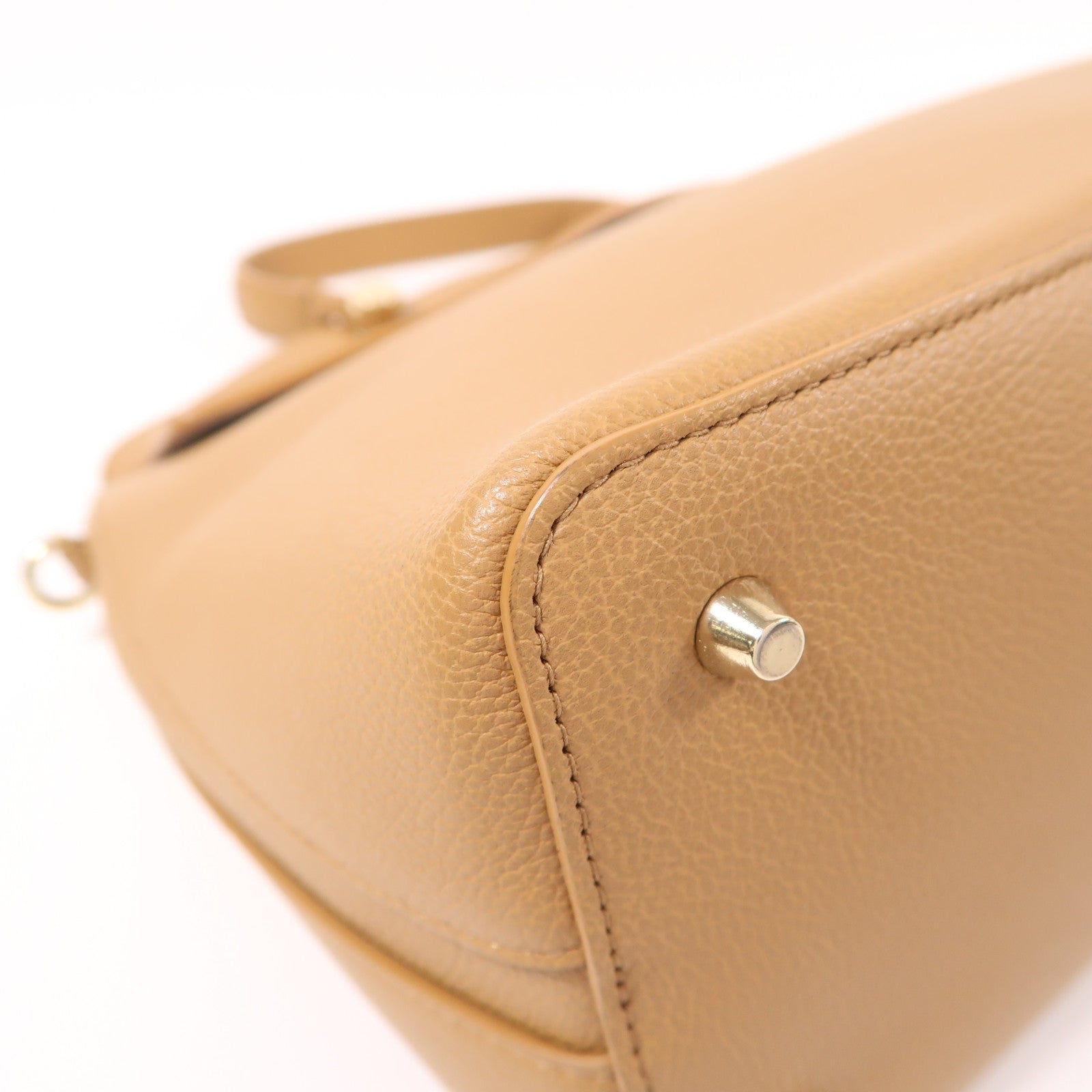 Furla 牛皮皮革2 Way Shoulder金扣手挽肩背兩用袋