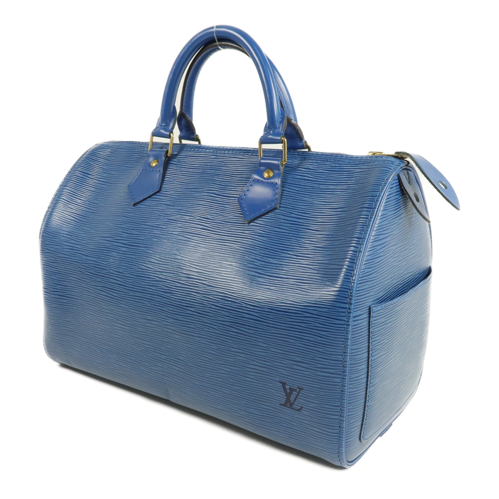 LOUIS VUITTON Epi Speedy 30金扣手挽袋