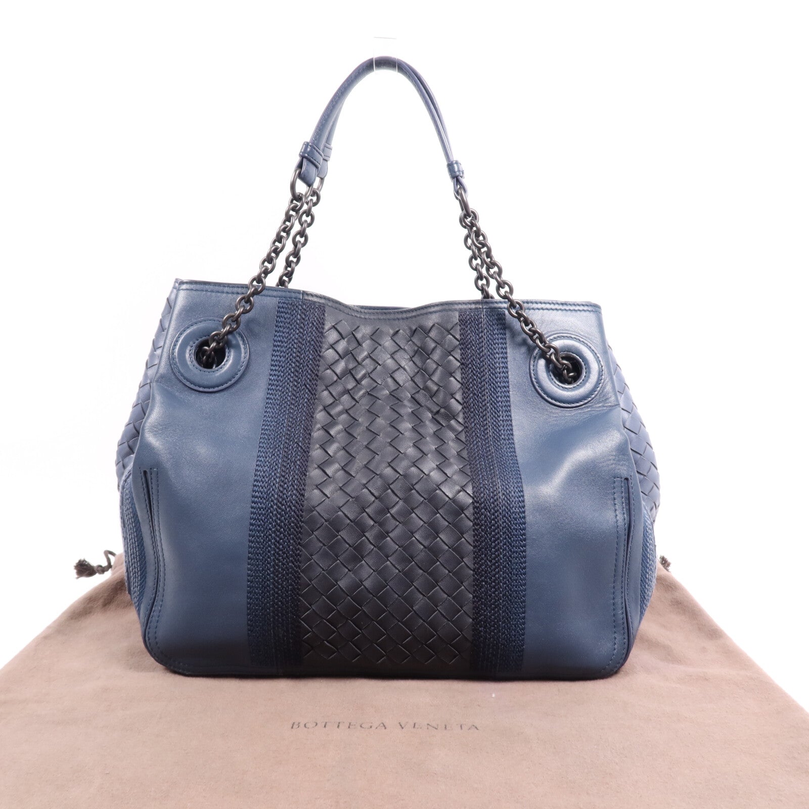 BOTTEGA VENETA 羊皮皮革Chain Shoulder Bag鏈帶肩背袋