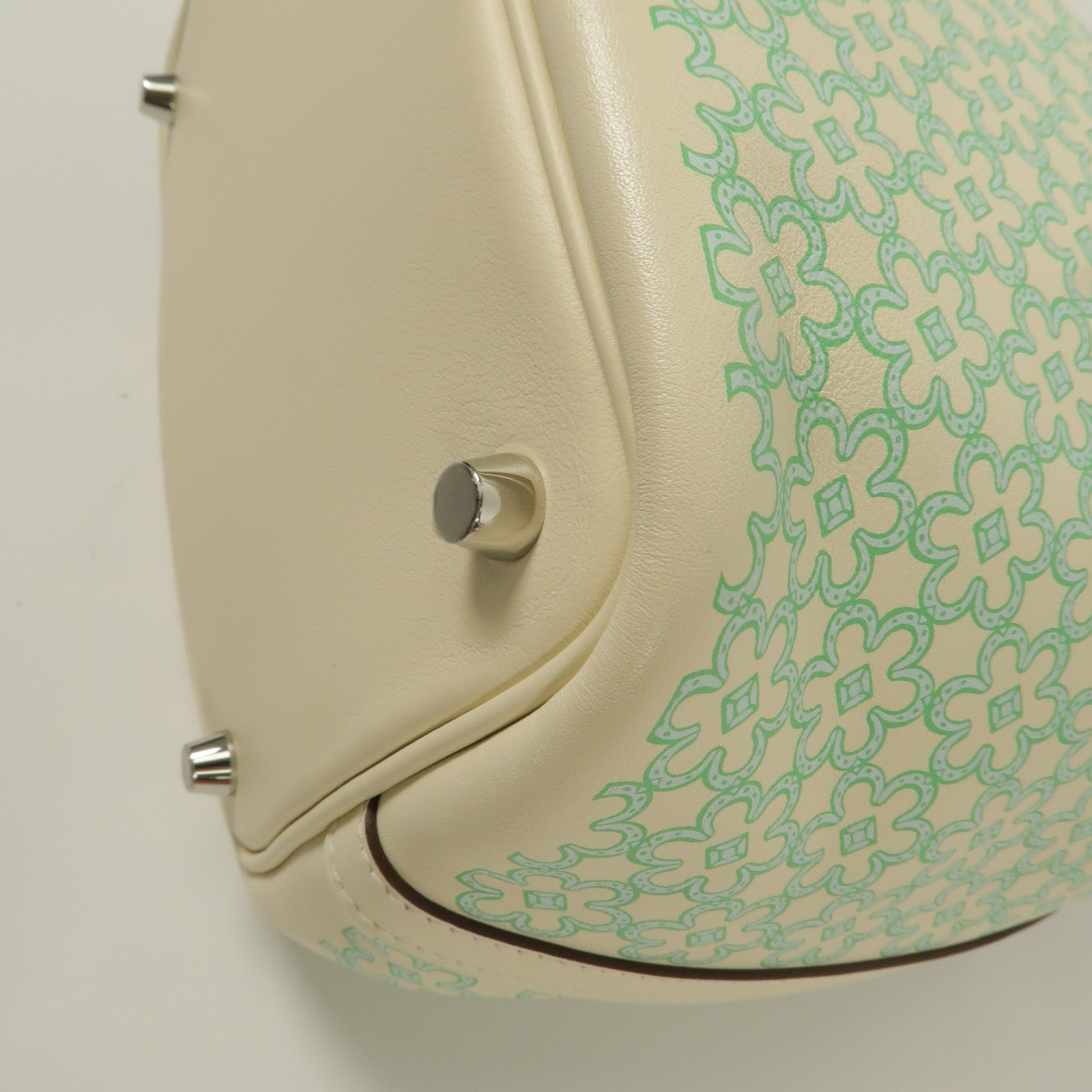 HERMES Swift皮革Picotin PM手挽袋Nata/Vert