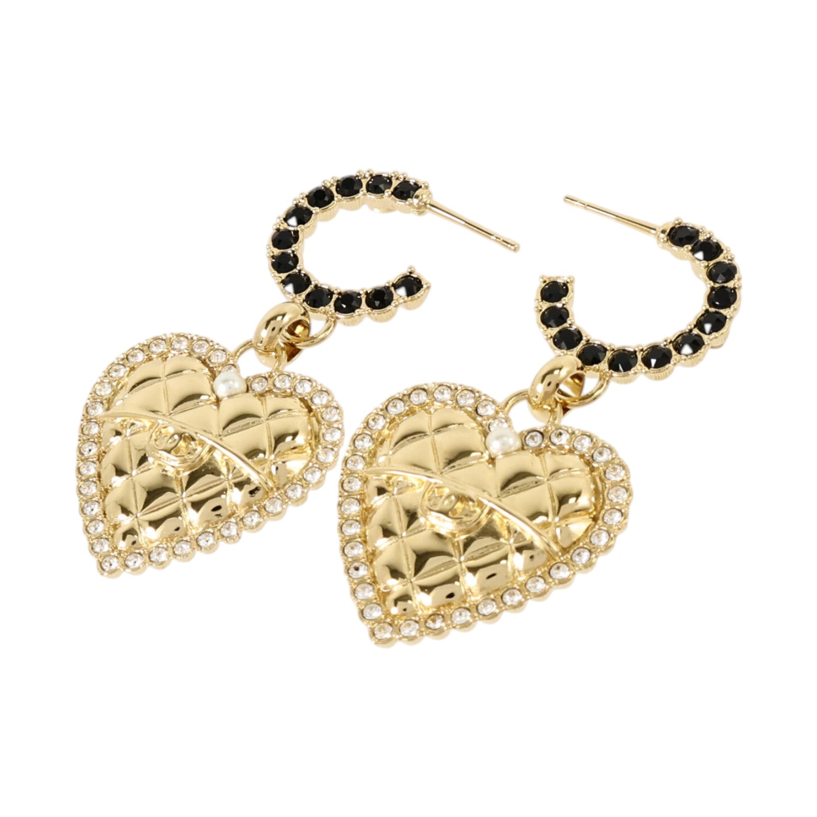 CHANEL 金屬/PVC Earrings耳環