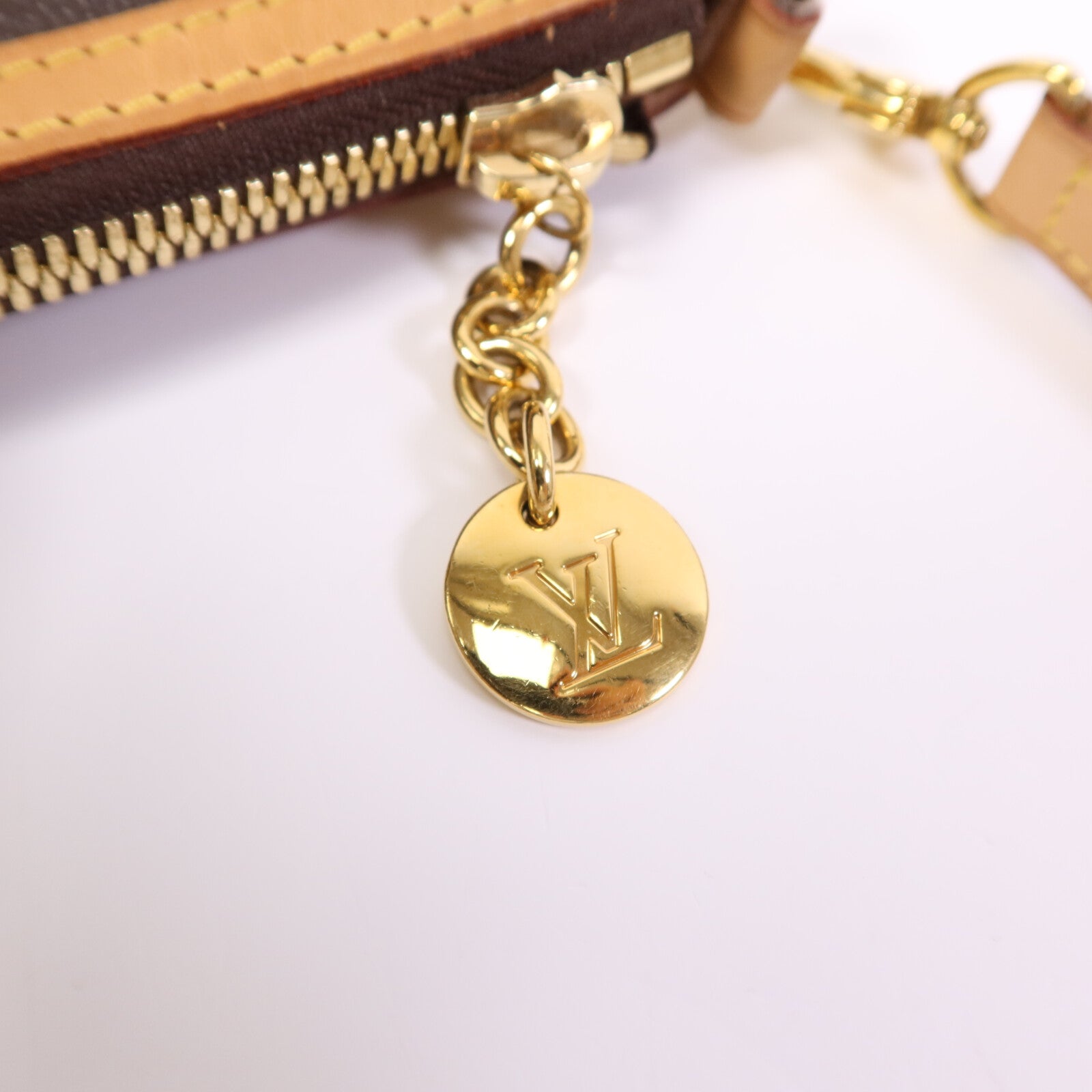 LOUIS VUITTON Monogram Palermo PM金扣手挽肩背兩用袋