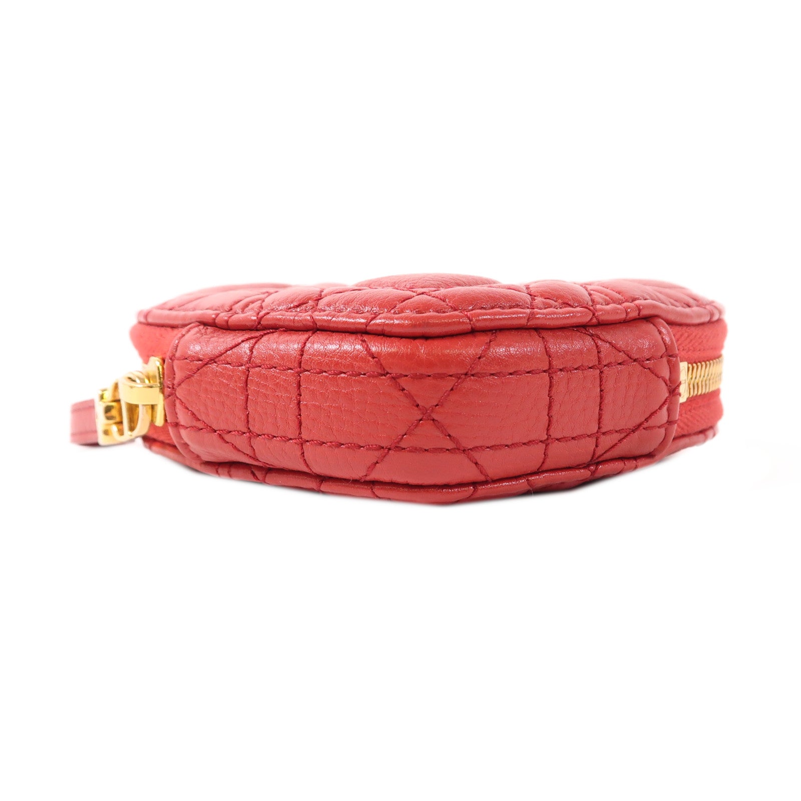 Dior 羊皮皮革Chain Shoulder金扣鏈帶肩背袋