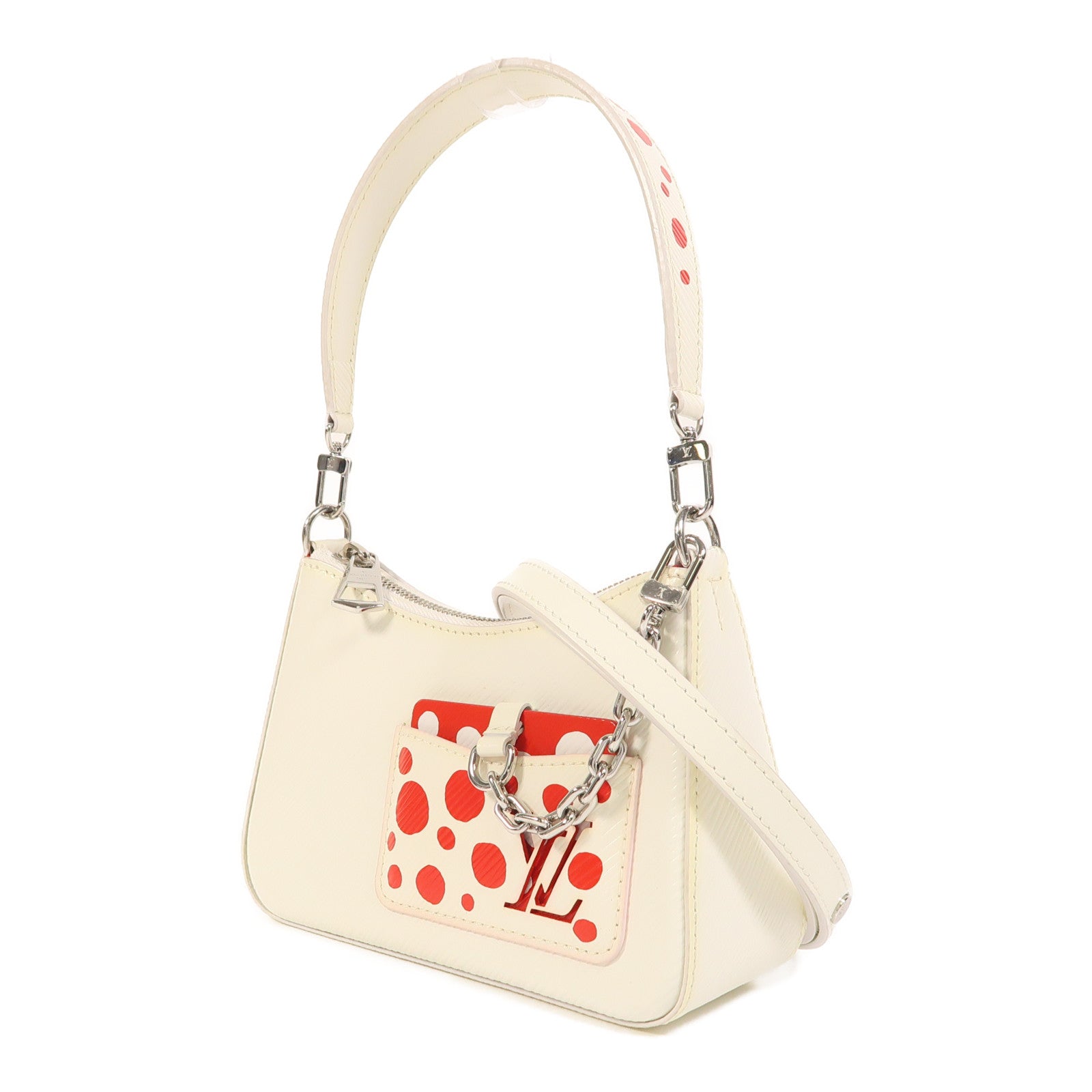 LOUIS VUITTON Epi LVxYK Marellini銀扣手挽肩背兩用袋