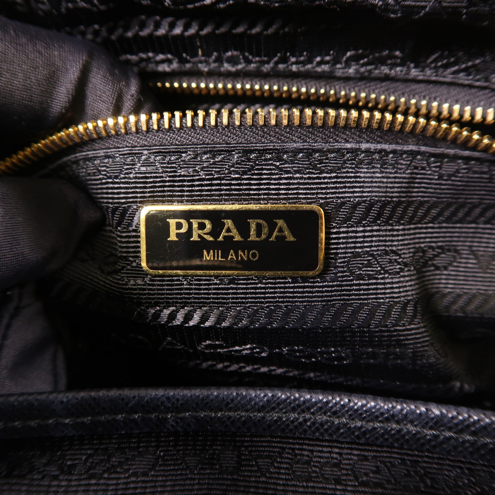 PRADA Saffiano皮革Shoulder Bag金扣肩背袋