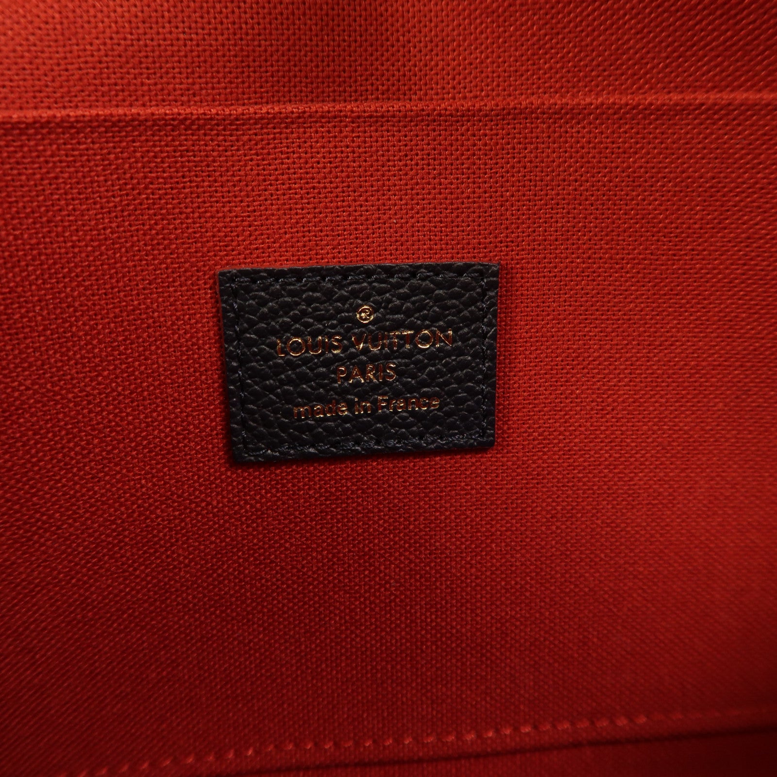 LOUIS VUITTON Monogram Empreinte Pochette Felicie金扣鏈帶肩背袋