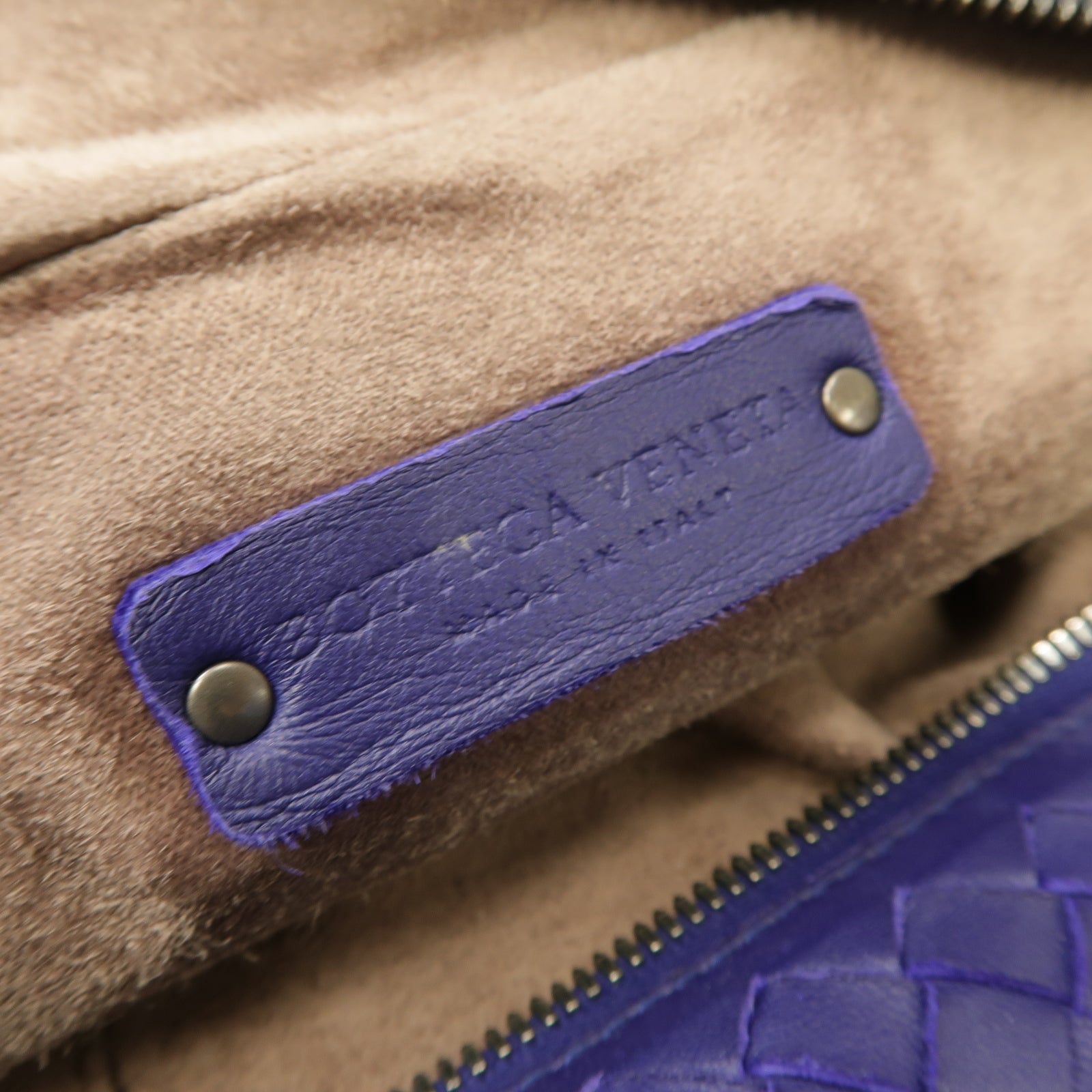 BOTTEGA VENETA 【激減優惠】織紋牛皮皮革Tote Bag金扣手挽袋