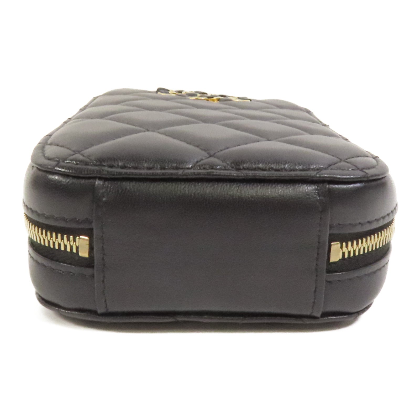 CHANEL 羊皮皮革Shoulder Bag金扣鏈帶肩背袋