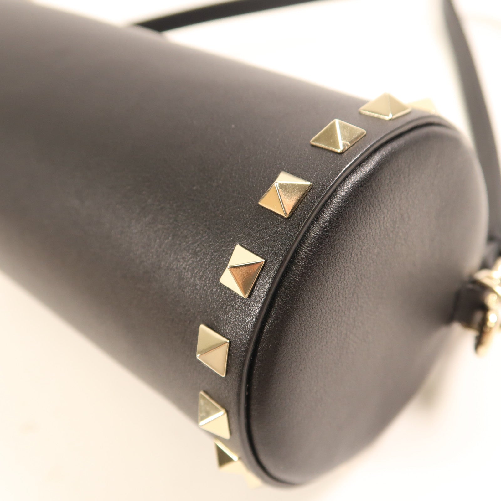 Valentino 【激減優惠】牛皮皮革Shoulder Bag金扣肩背袋