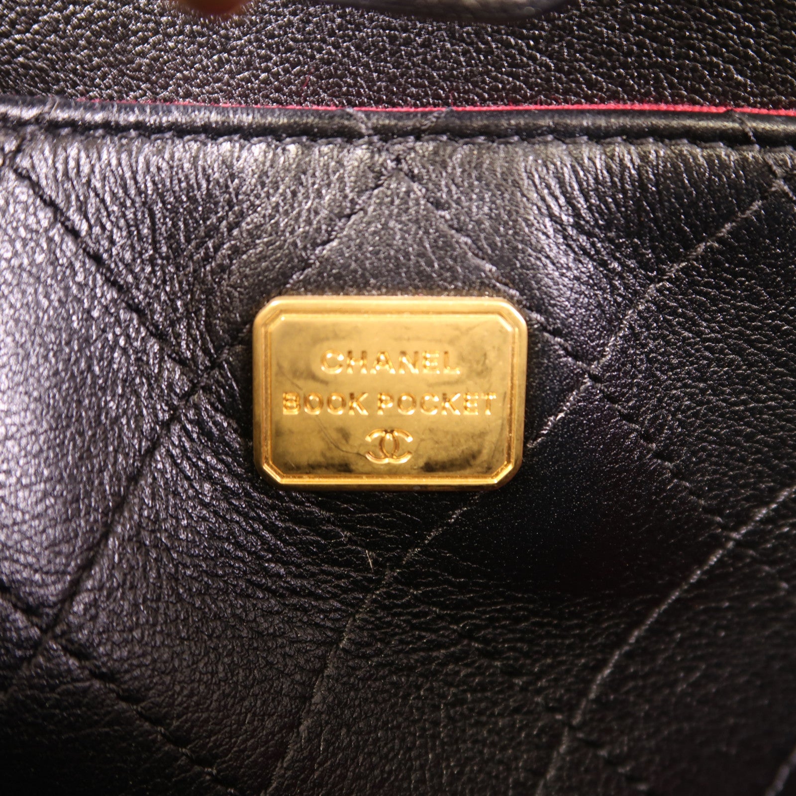 CHANEL 牛皮皮革Tote Bag金扣肩背袋