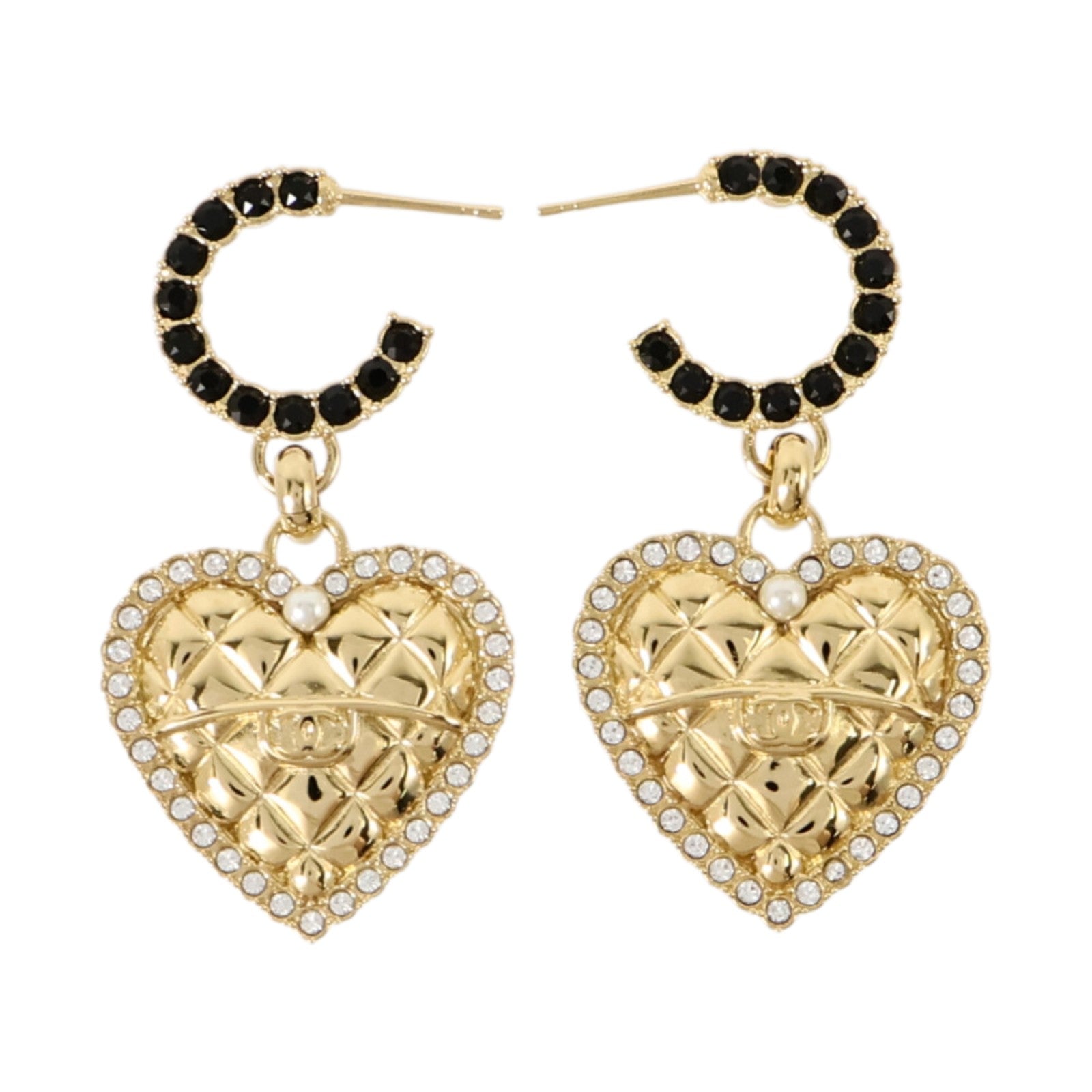 CHANEL 金屬/PVC Earrings耳環