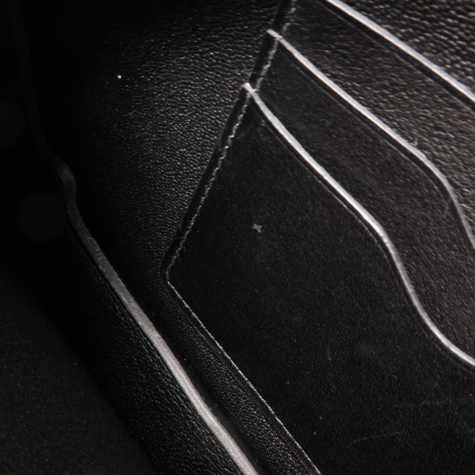 HERMES Evergrain皮革Zipengo Chaine d'Ancre To Go Pouch肩背袋Noir