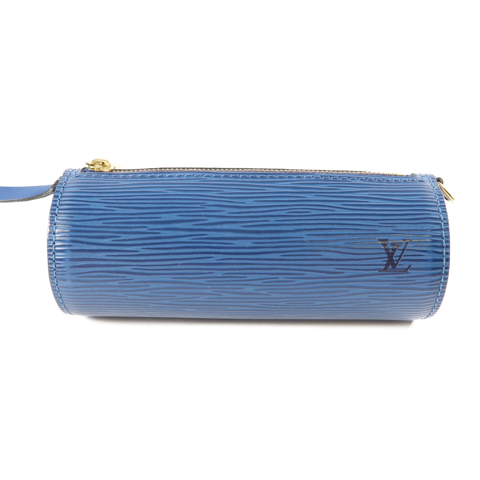 LOUIS VUITTON Epi Soufflot手挽袋藍色