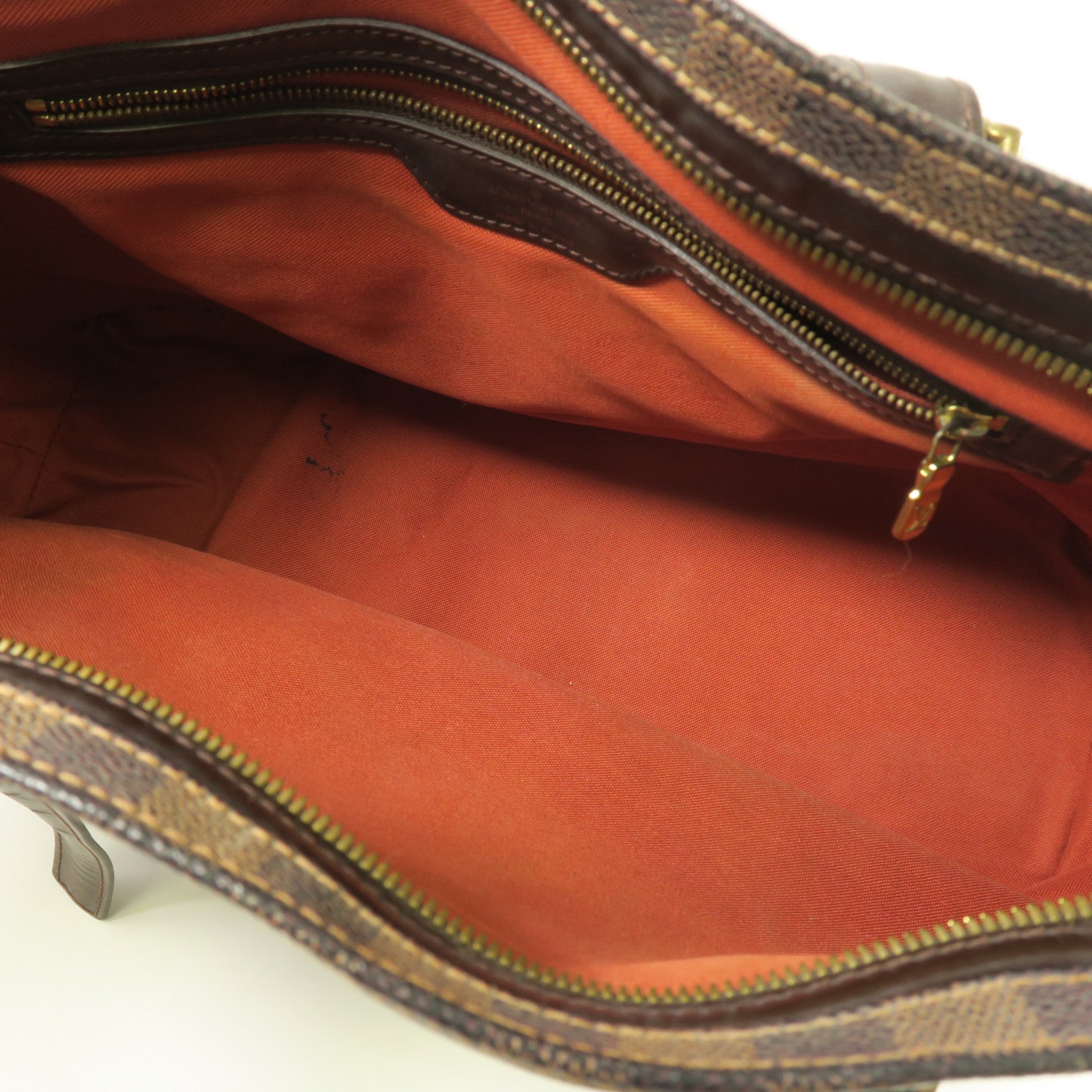 LOUIS VUITTON Damier Chelsea金扣肩背袋啡色