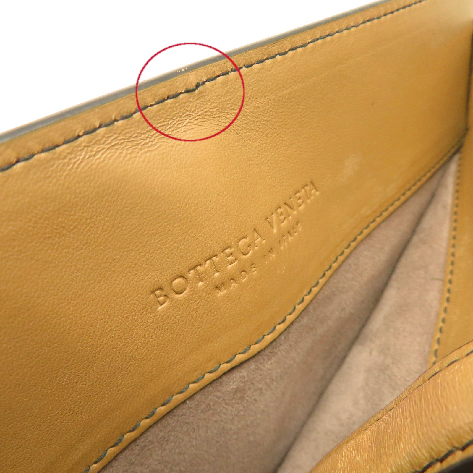 BOTTEGA VENETA 【激減優惠】織紋皮革Shoulder Bag黑扣鏈帶肩背袋啡色