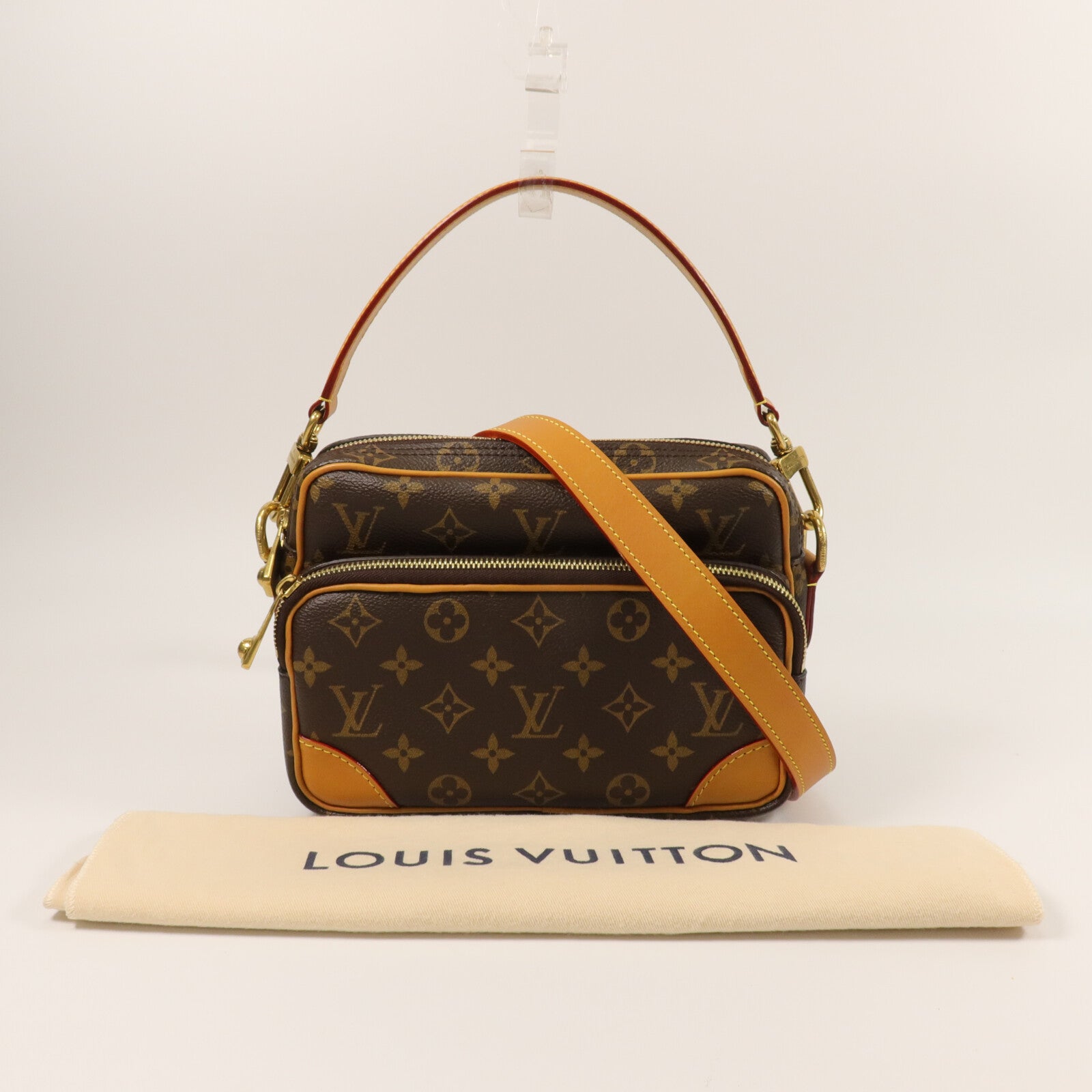 LOUIS VUITTON Monogram Nil手挽肩背兩用袋