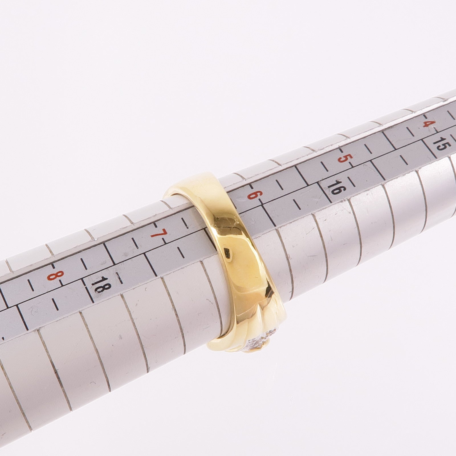 JEWELRY 18K白金/黃金/拓帕石/碧璽Topaz/Tourmaline/Diamond Ring鑽石戒指US#6.25