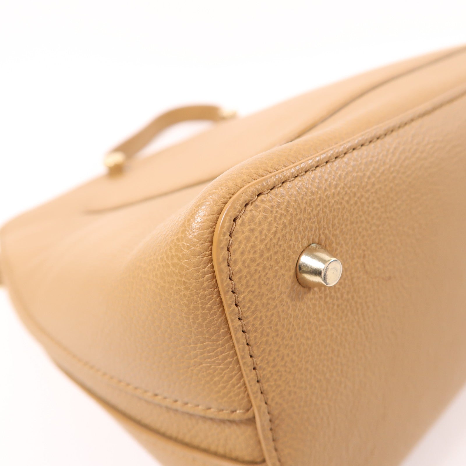 Furla 牛皮皮革2 Way Shoulder金扣手挽肩背兩用袋