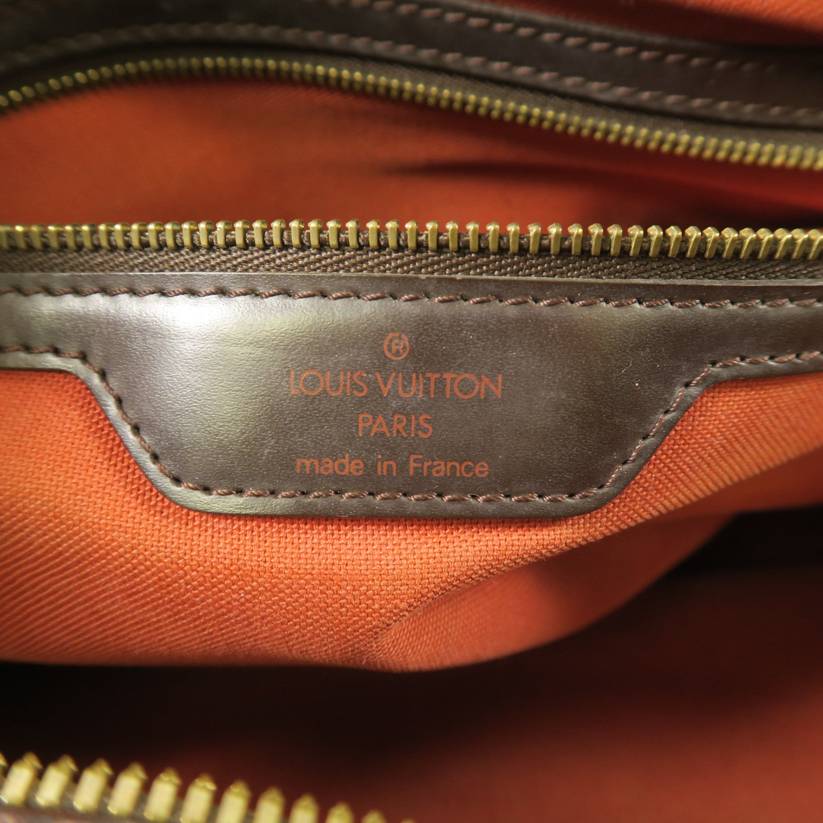 LOUIS VUITTON Damier Chelsea金扣肩背袋啡色