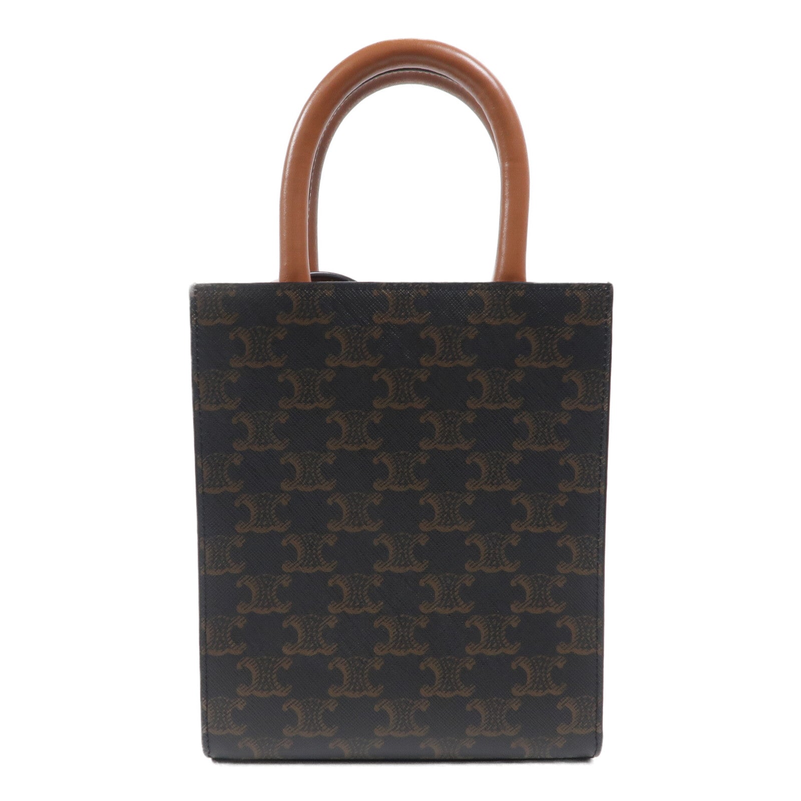 CELINE 塗層帆布Mini Vertical Cabas手挽肩背兩用袋