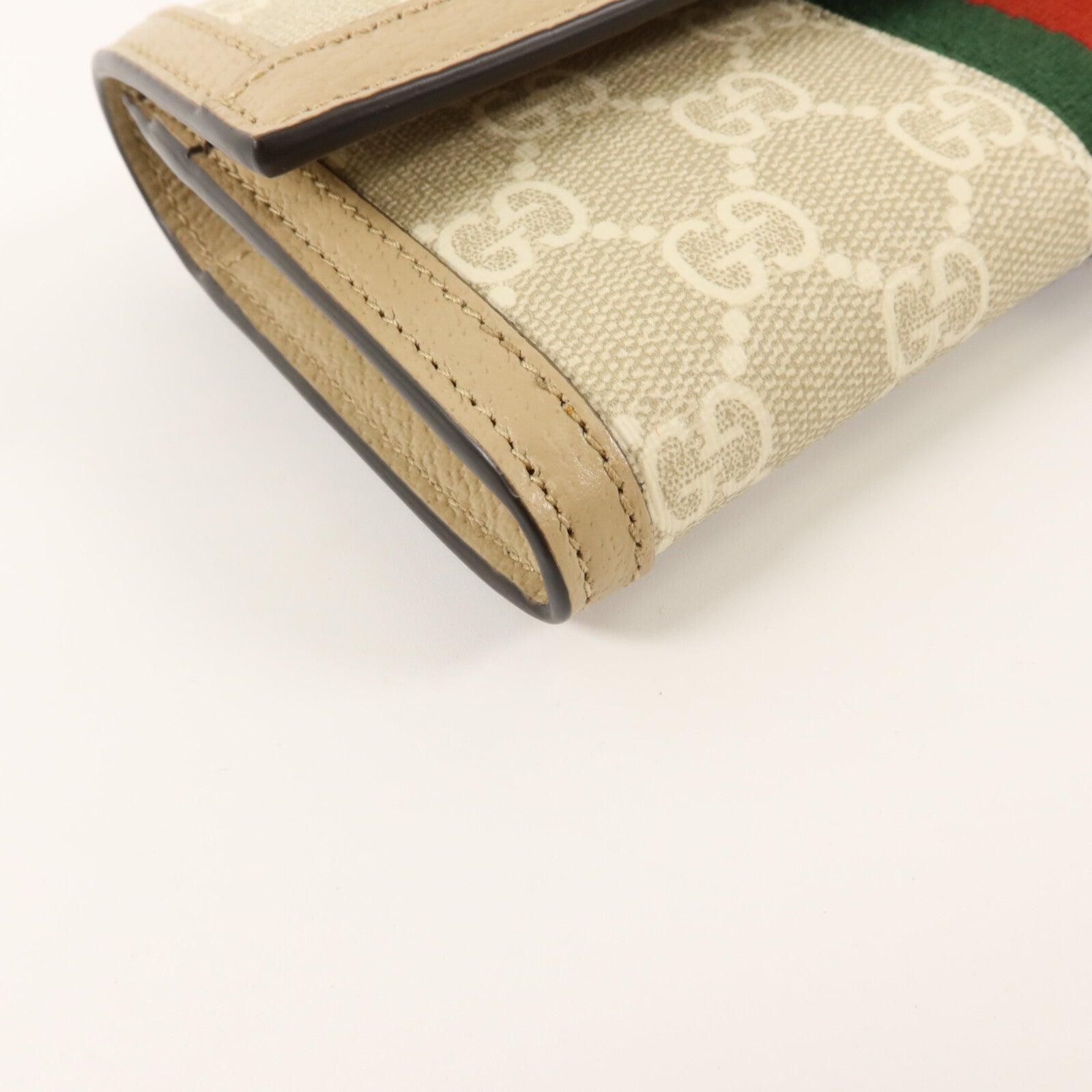 GUCCI 塗層帆布Ophidia GG Supreme Long Wallet長錢包