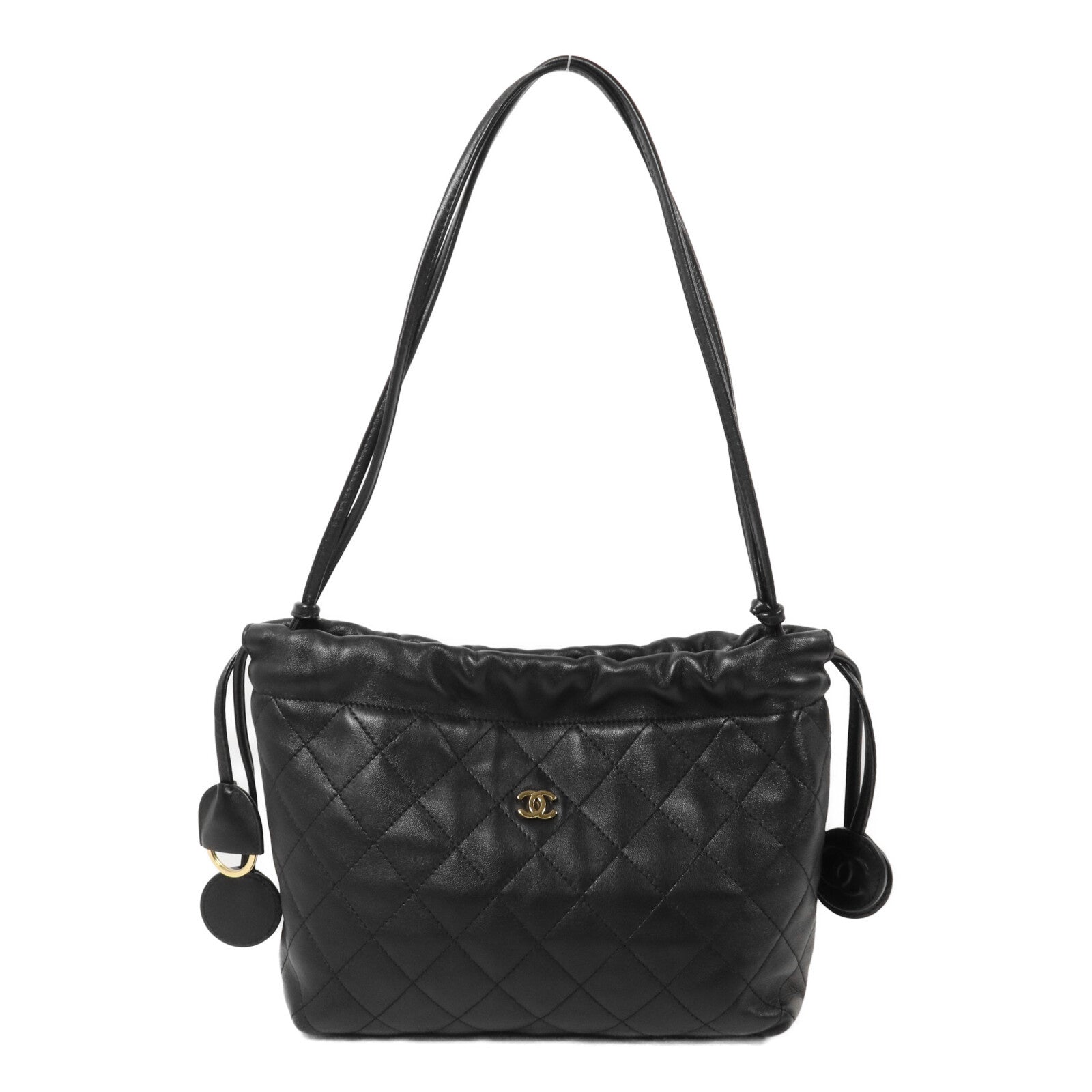 CHANEL 羊皮皮革Clutch With Leather Strap Large肩背袋