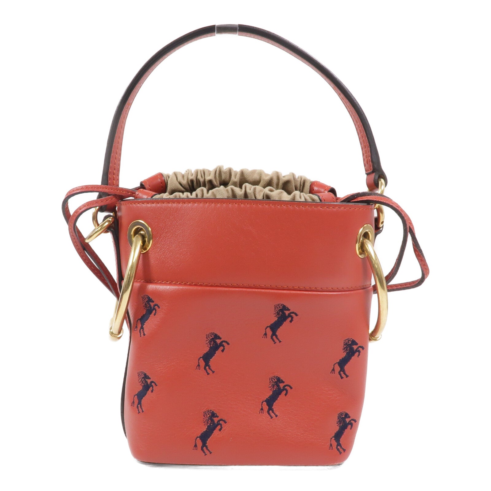 Chloe 牛皮皮革Roy Bucket Bag手挽肩背兩用袋