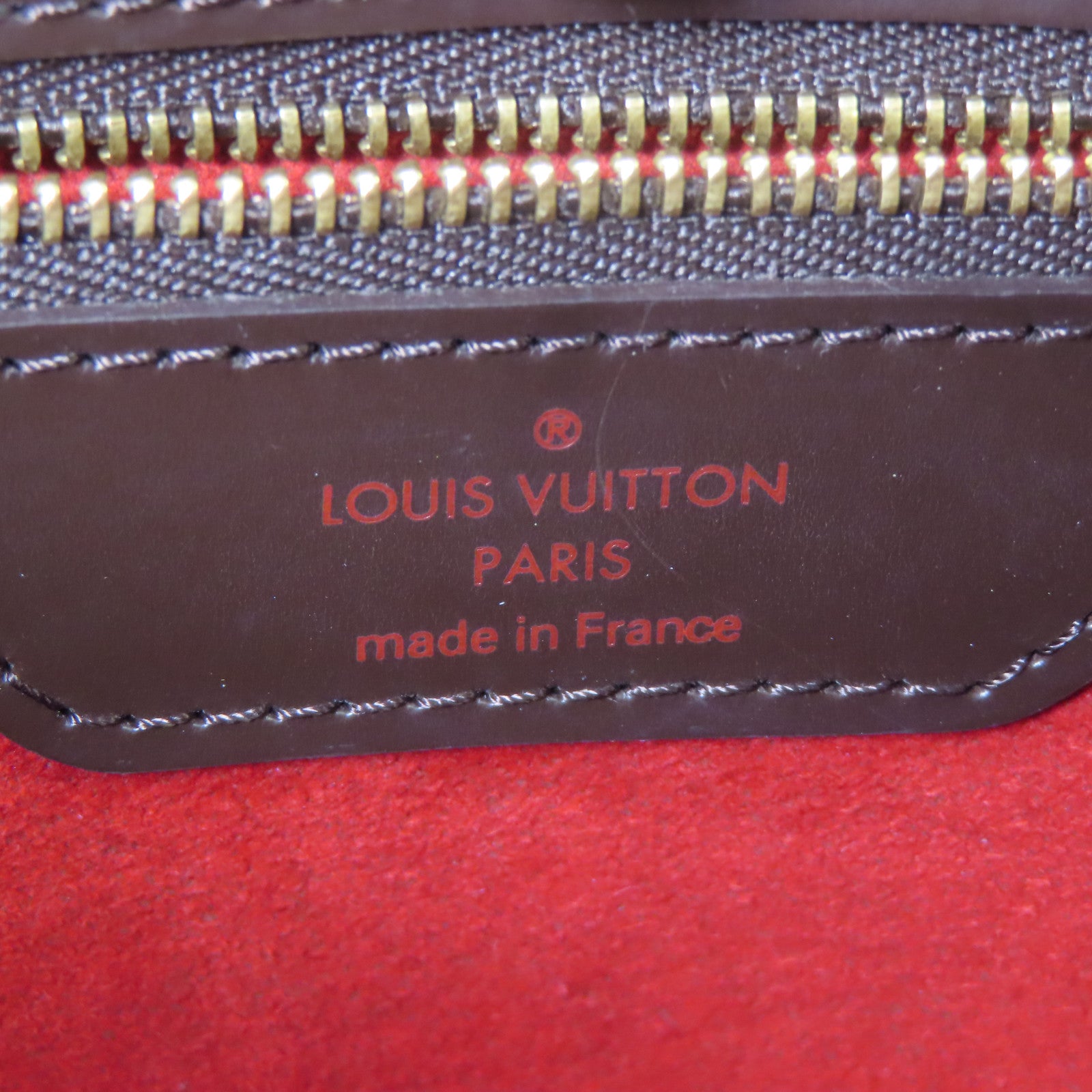 LOUIS VUITTON 【激減優惠】Damier Hampstead MM金扣手挽袋/肩背袋啡色