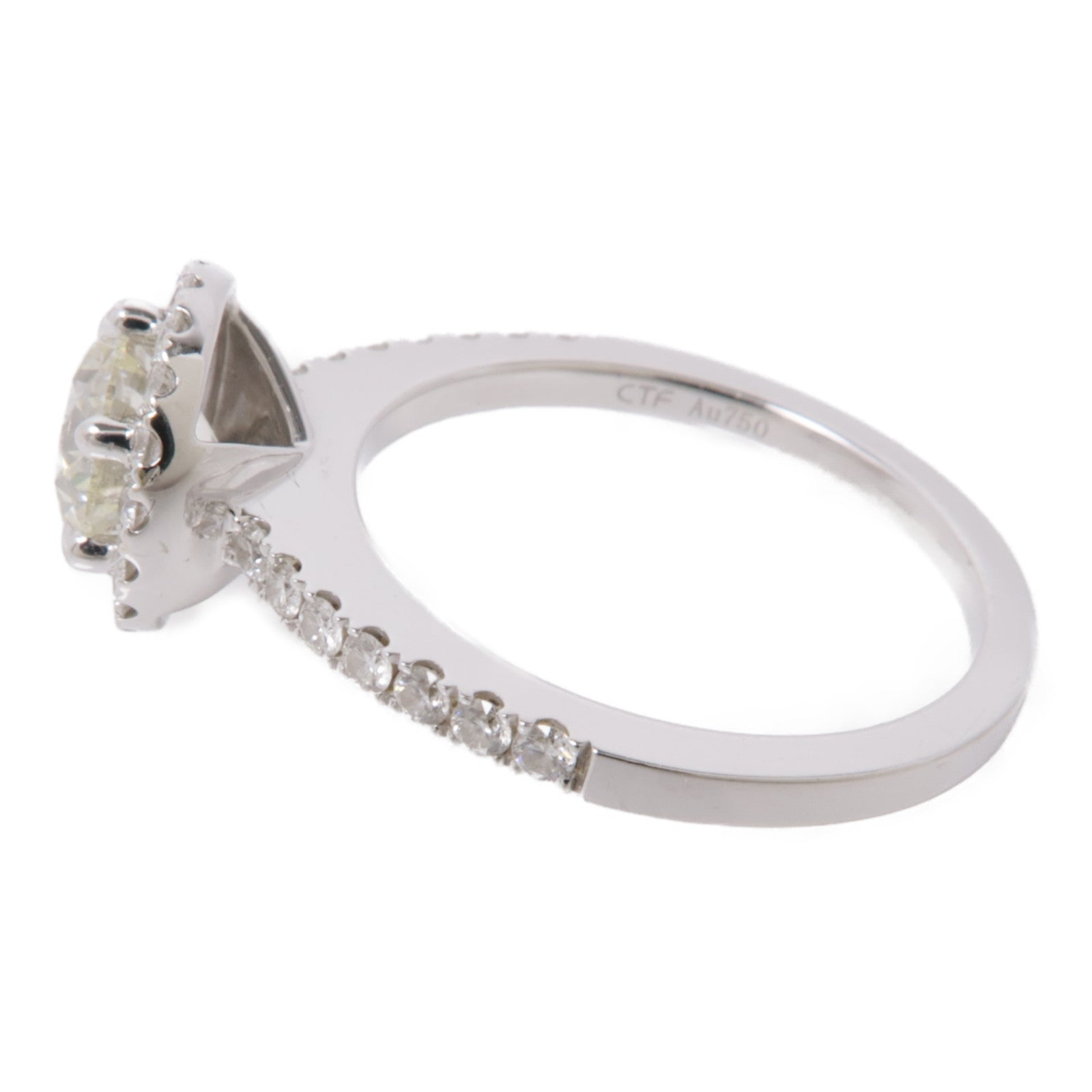 JEWELRY 18K白金Diamond Ring鑽石戒指US#6