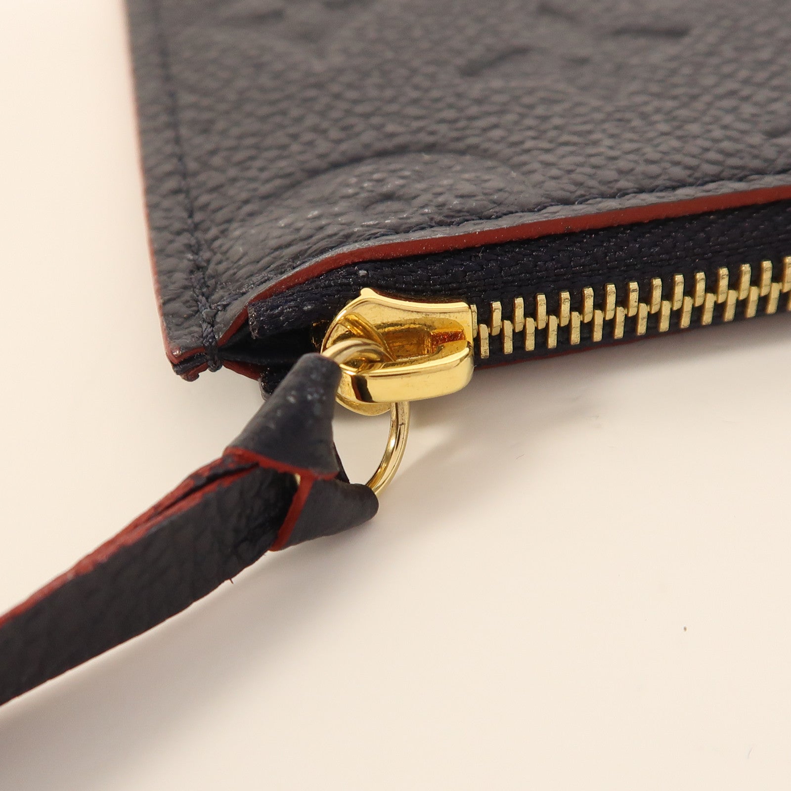 LOUIS VUITTON Monogram Empreinte Pochette Felicie金扣鏈帶肩背袋