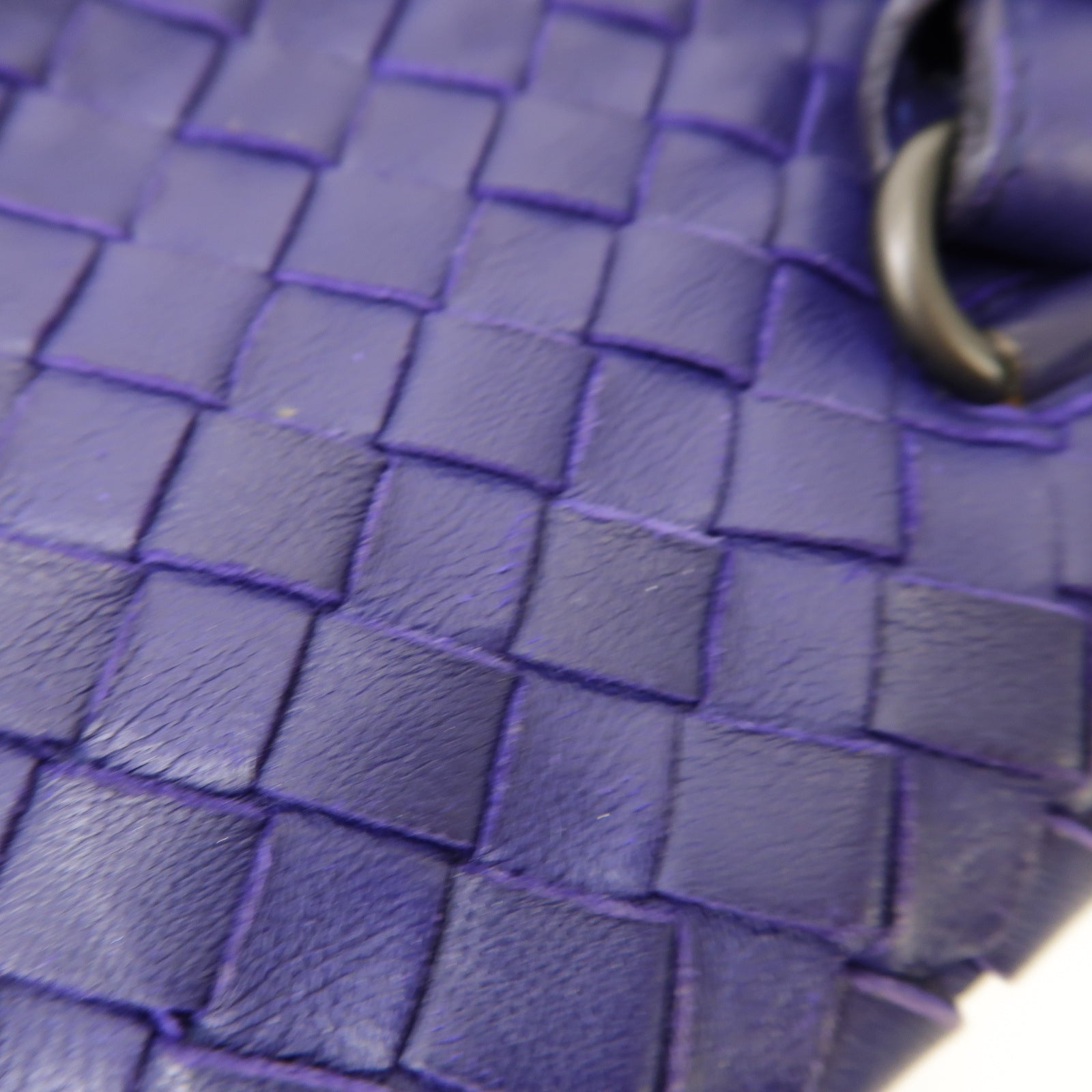 BOTTEGA VENETA 【激減優惠】織紋牛皮皮革Tote Bag金扣手挽袋