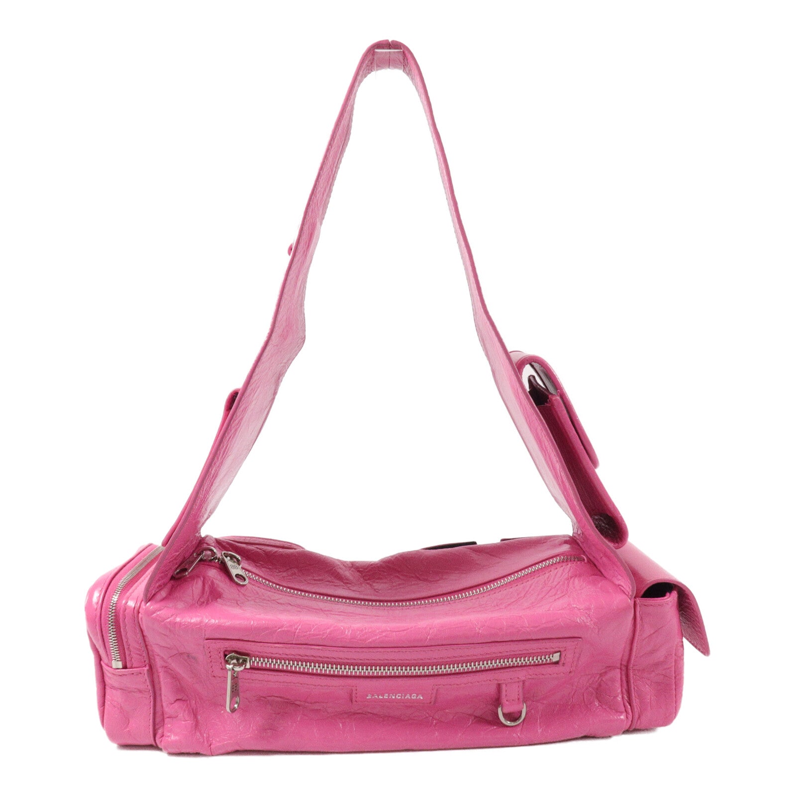 BALENCIAGA 牛皮皮革Super Busy XS Shoulder Bag肩背袋