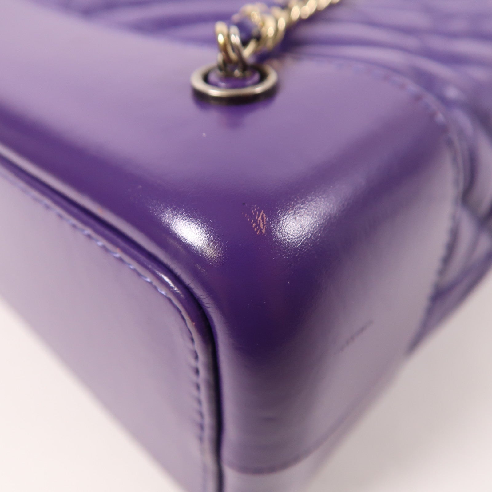 CHANEL 皮革Gabrielle BackPack鏈帶背包