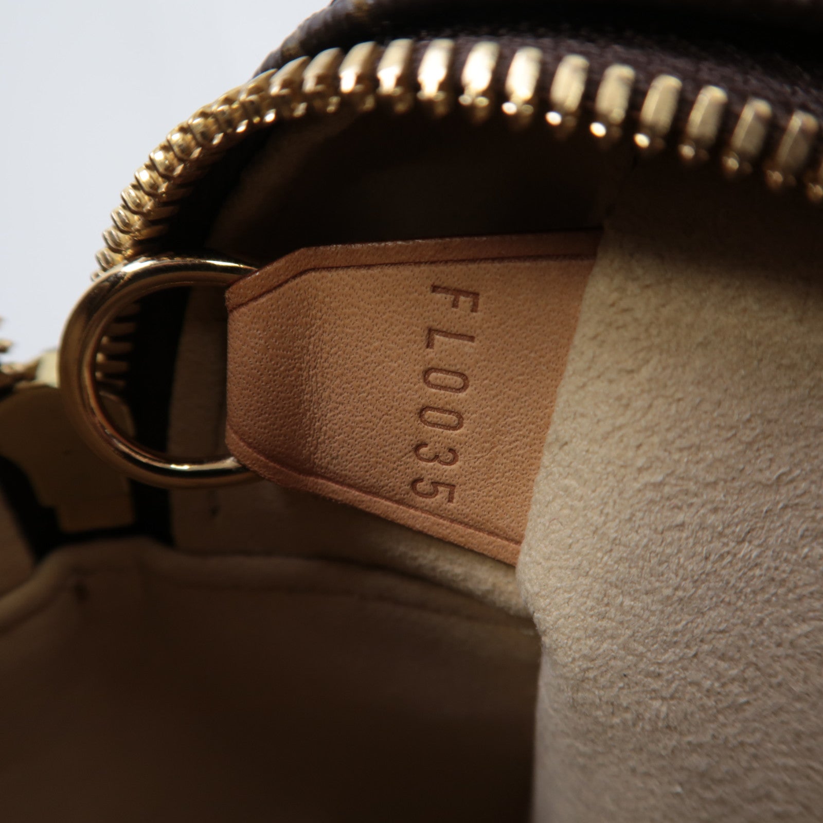 LOUIS VUITTON Monogram Cite GM金扣肩背袋啡色