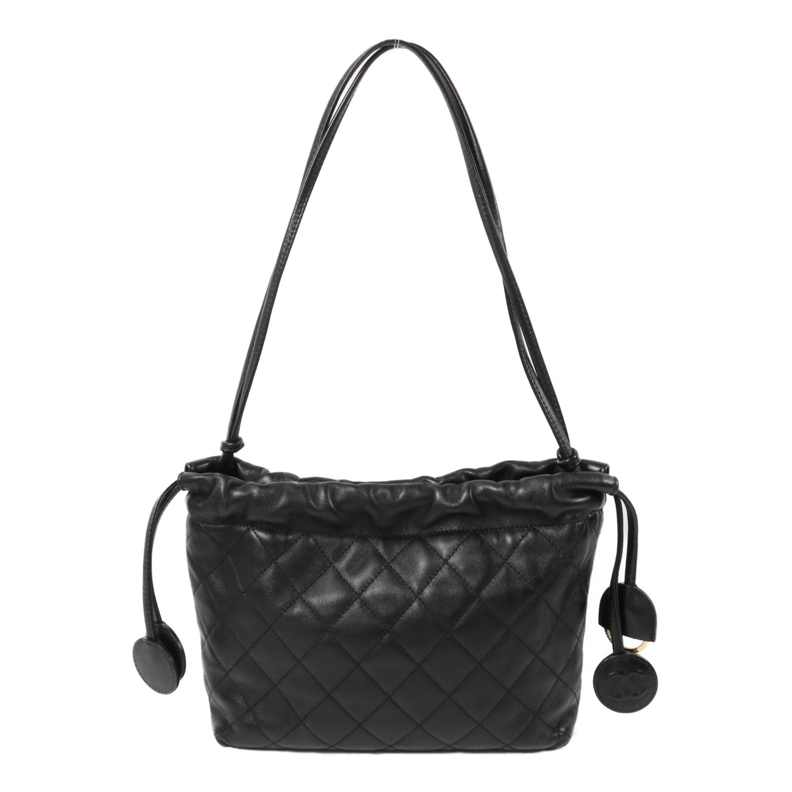 CHANEL 羊皮皮革Clutch With Leather Strap Large肩背袋