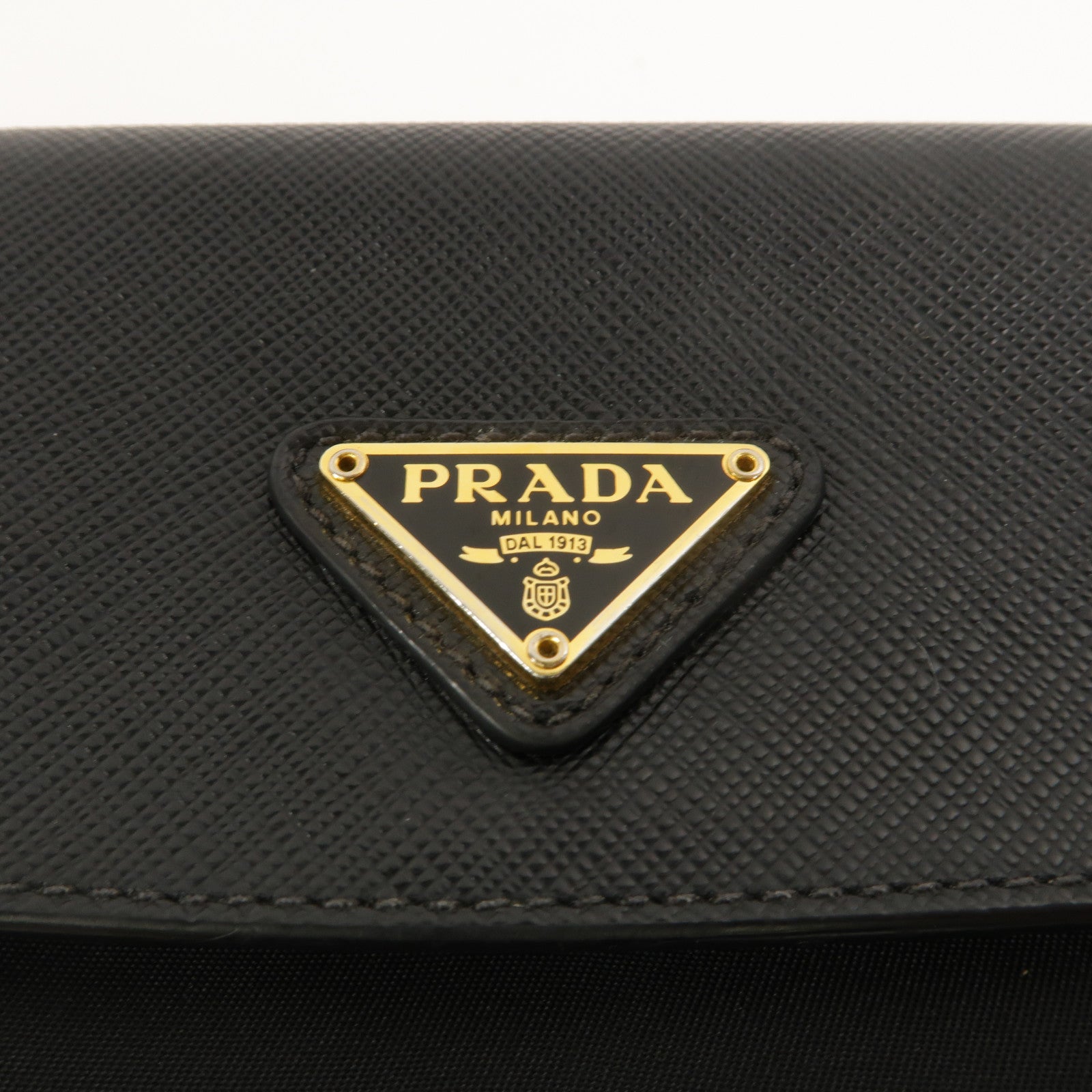 PRADA 尼龍Shoulder Bag鏈帶肩背袋