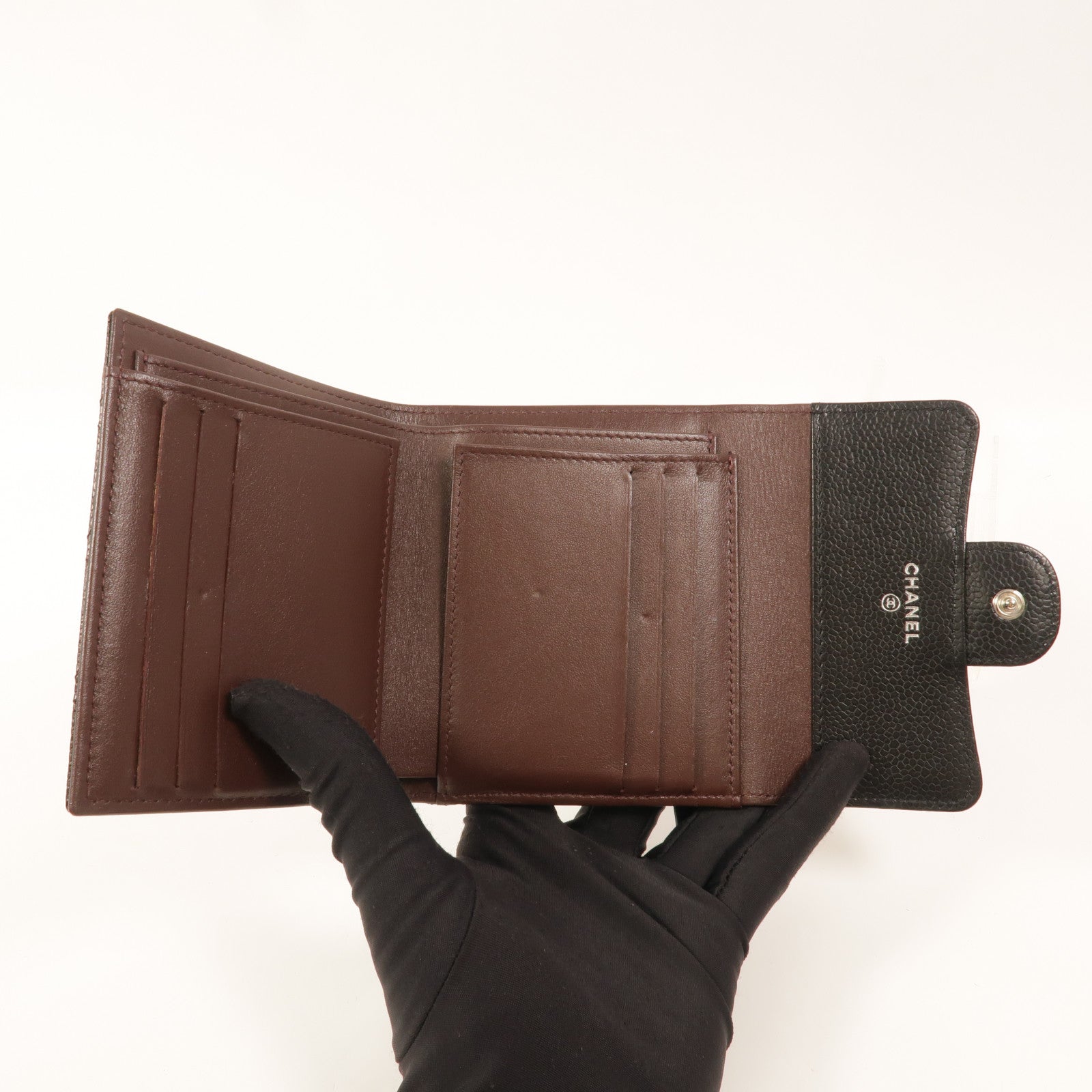 CHANEL 牛皮皮革Classic Small Flap Wallet錢包