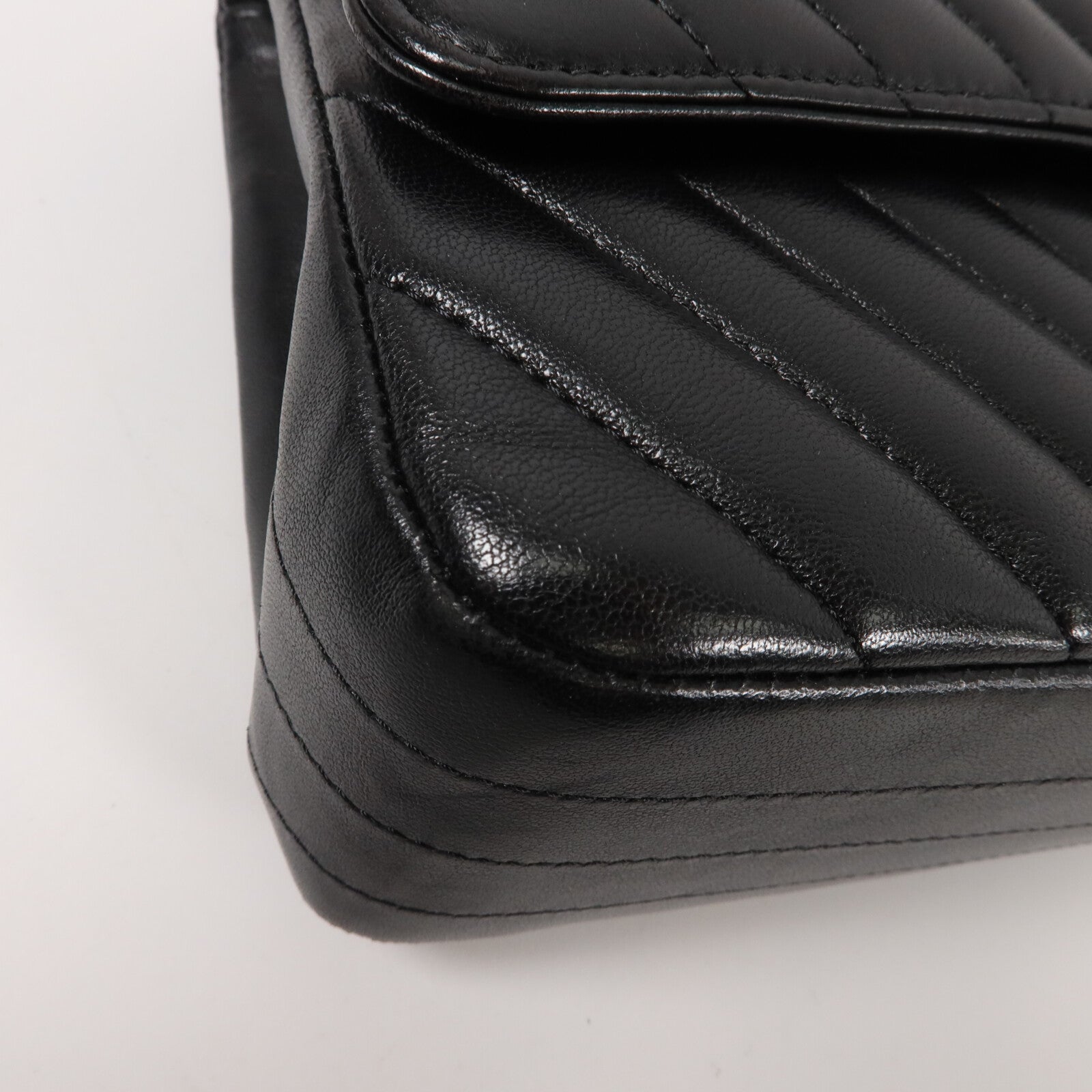 CHANEL 羊皮皮革Classic 25鏈帶肩背袋