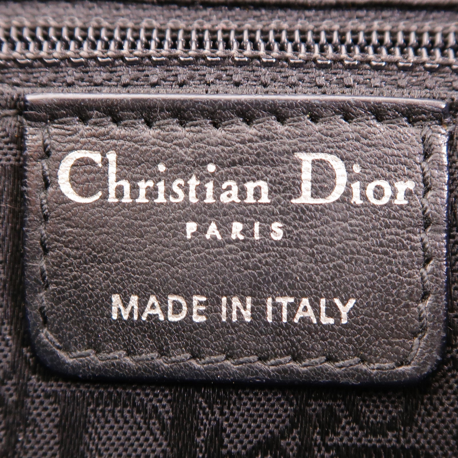 Dior 皮革Hand Bag銀扣手挽袋