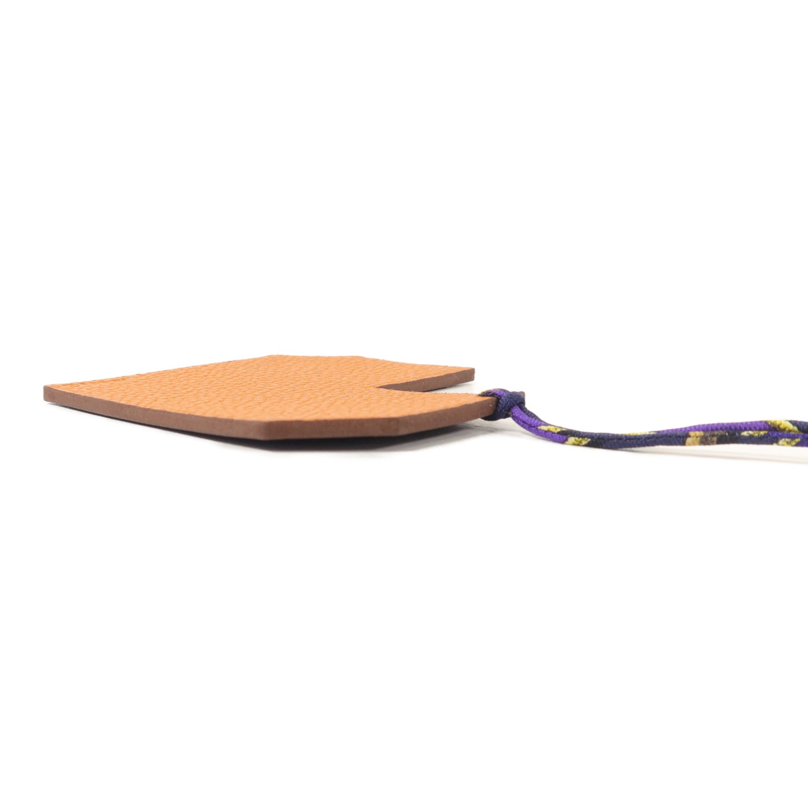 HERMES Epsom/Togo皮革Petit H Heart掛飾