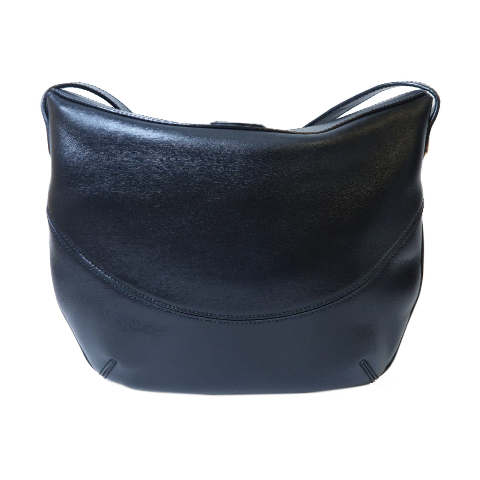 GUCCI 【激減優惠】牛皮皮革Arli Medium Shoulder Bag金扣肩背袋黑色