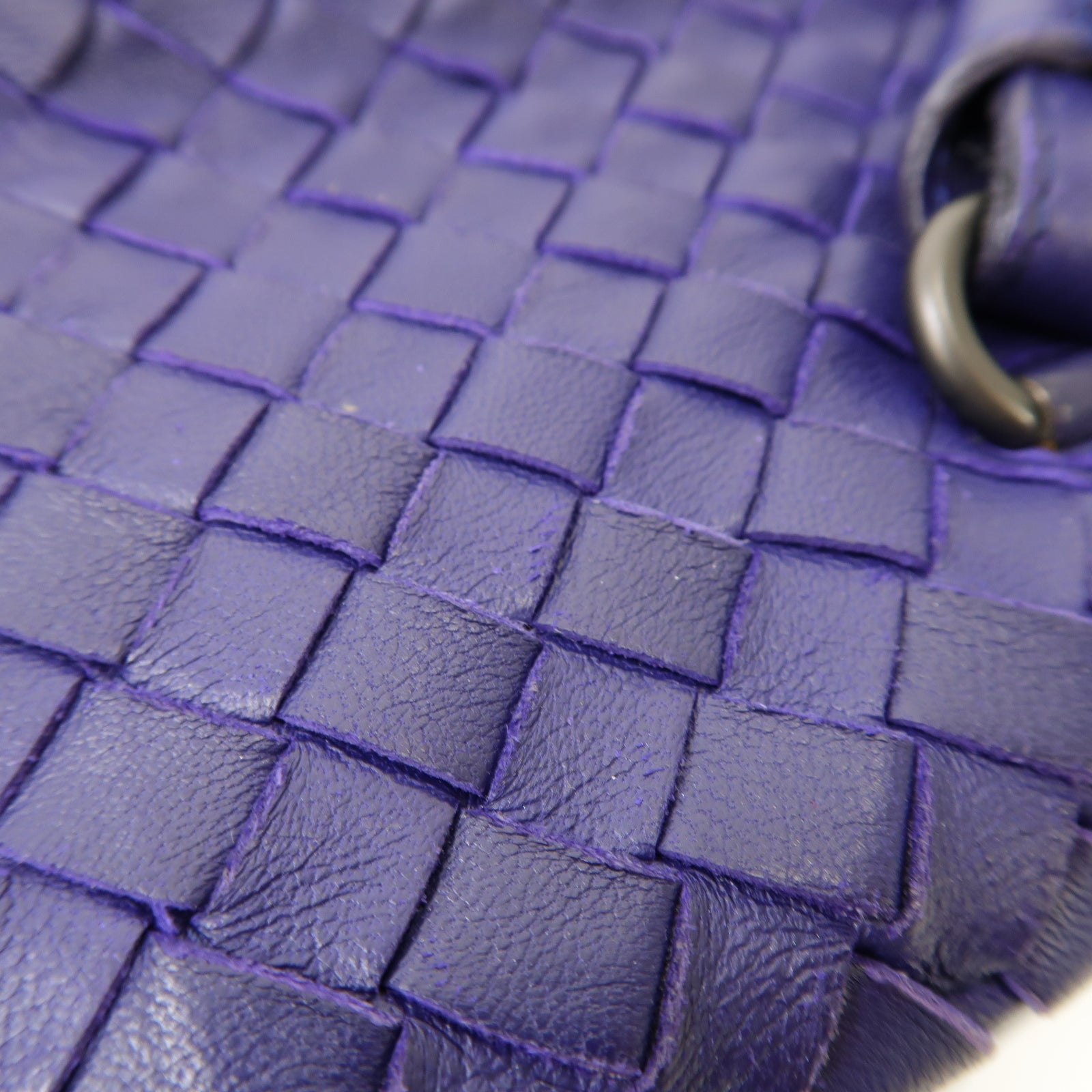 BOTTEGA VENETA 【激減優惠】織紋牛皮皮革Tote Bag金扣手挽袋