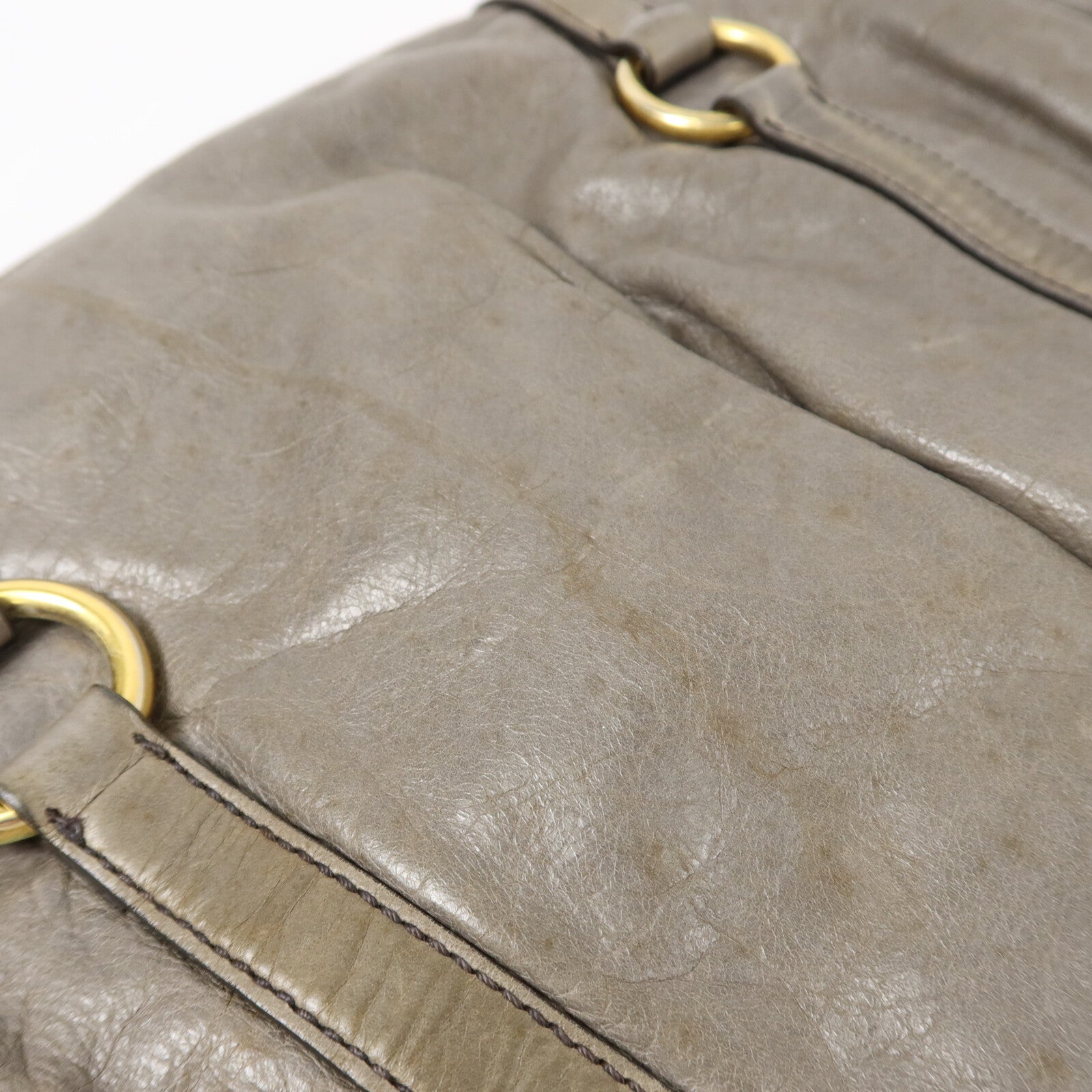 Miu Miu 牛皮皮革2 Way Shoulder手挽肩背兩用袋