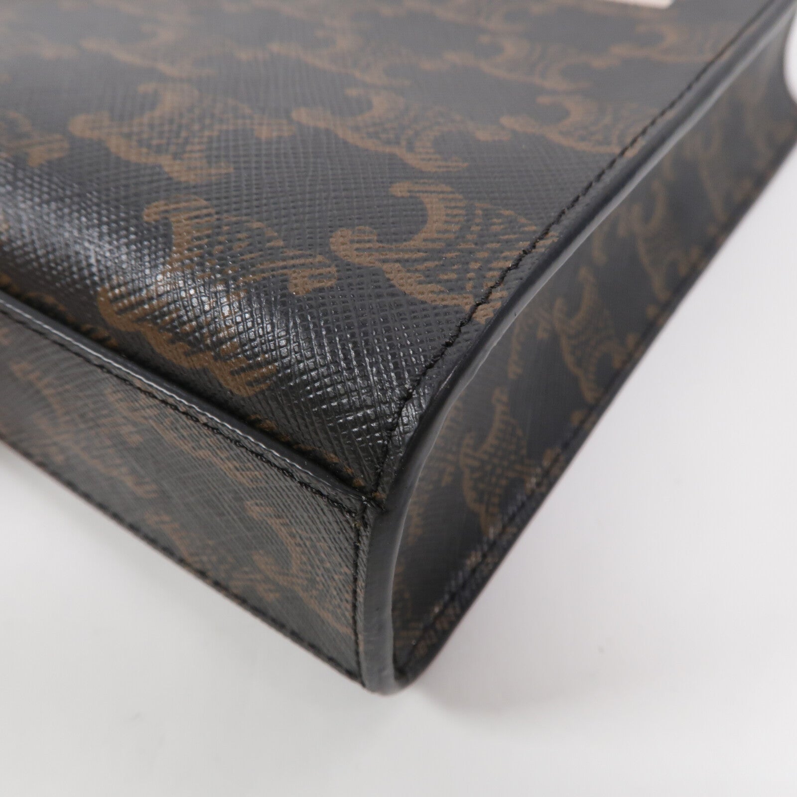 CELINE 塗層帆布Mini Vertical Cabas手挽肩背兩用袋