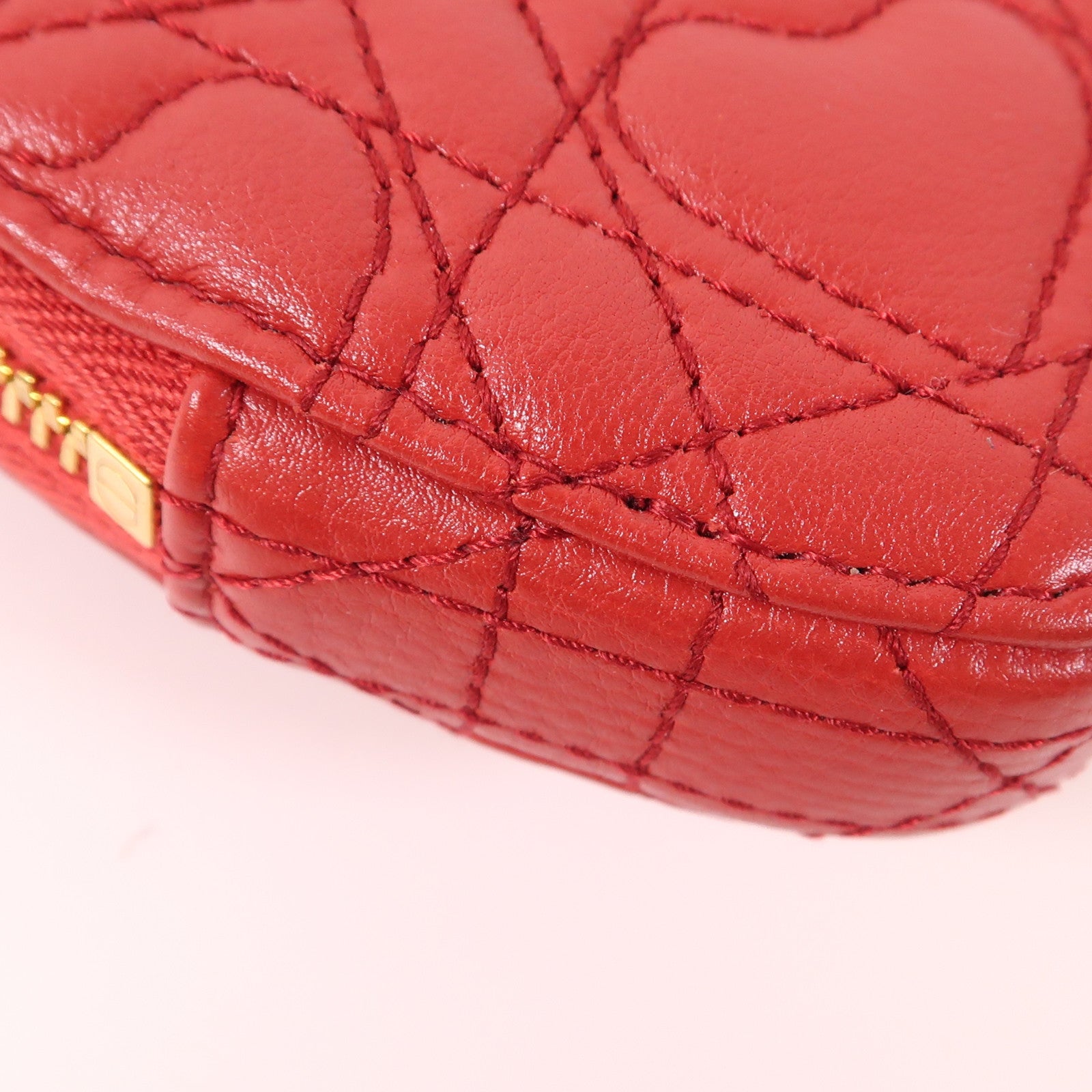 Dior 羊皮皮革Chain Shoulder金扣鏈帶肩背袋