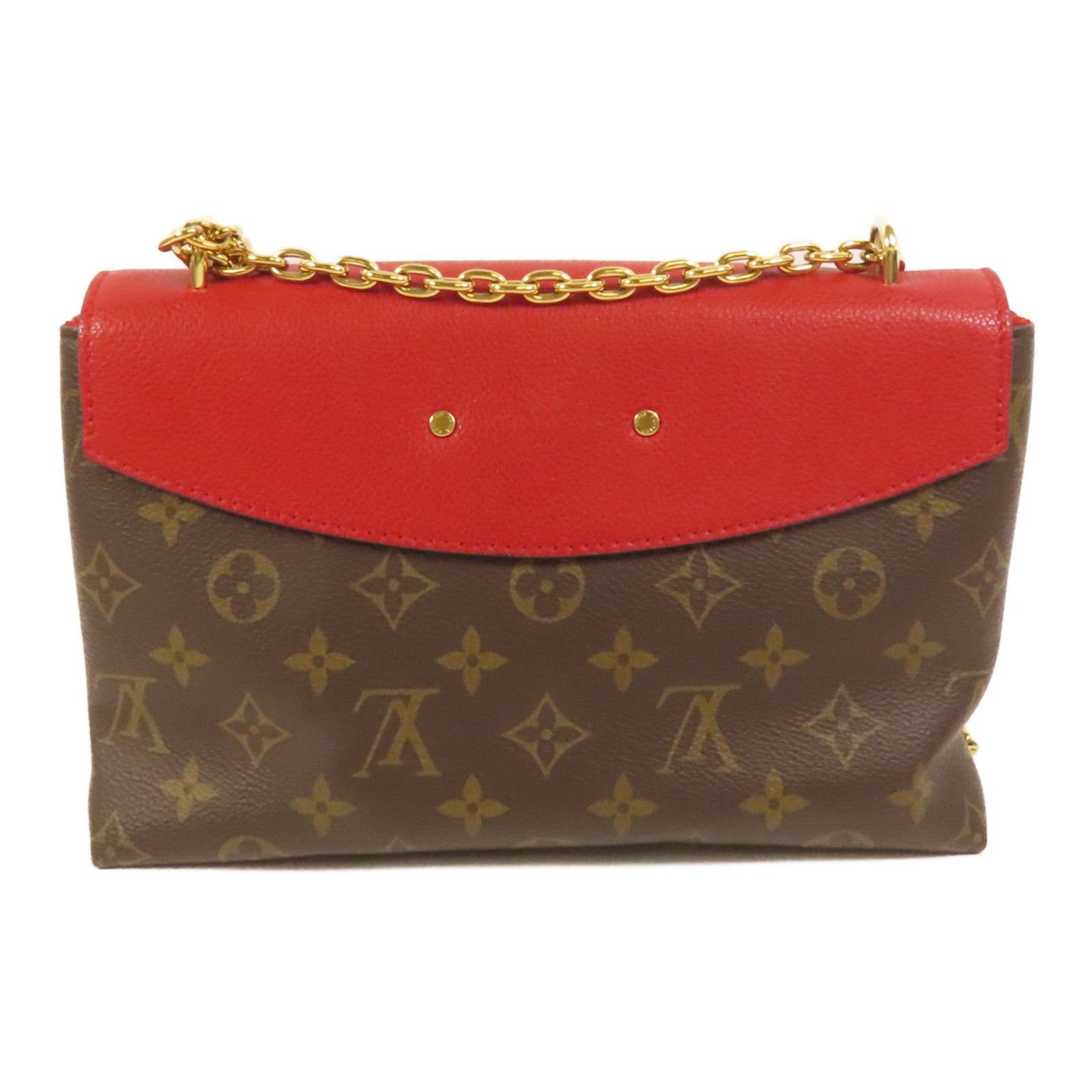 LOUIS VUITTON Monogram Saint Placide金扣肩背袋