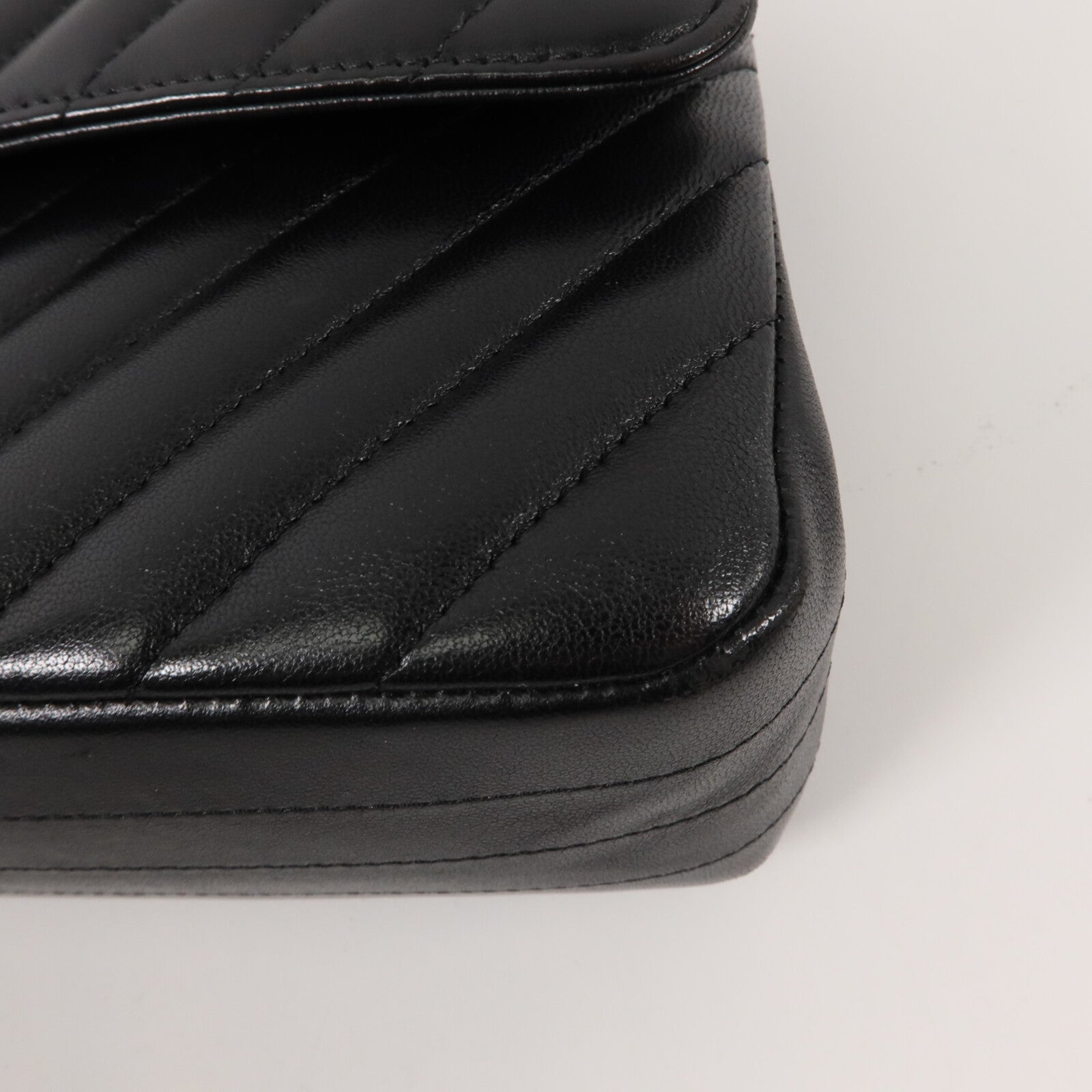 CHANEL 羊皮皮革Classic 25鏈帶肩背袋