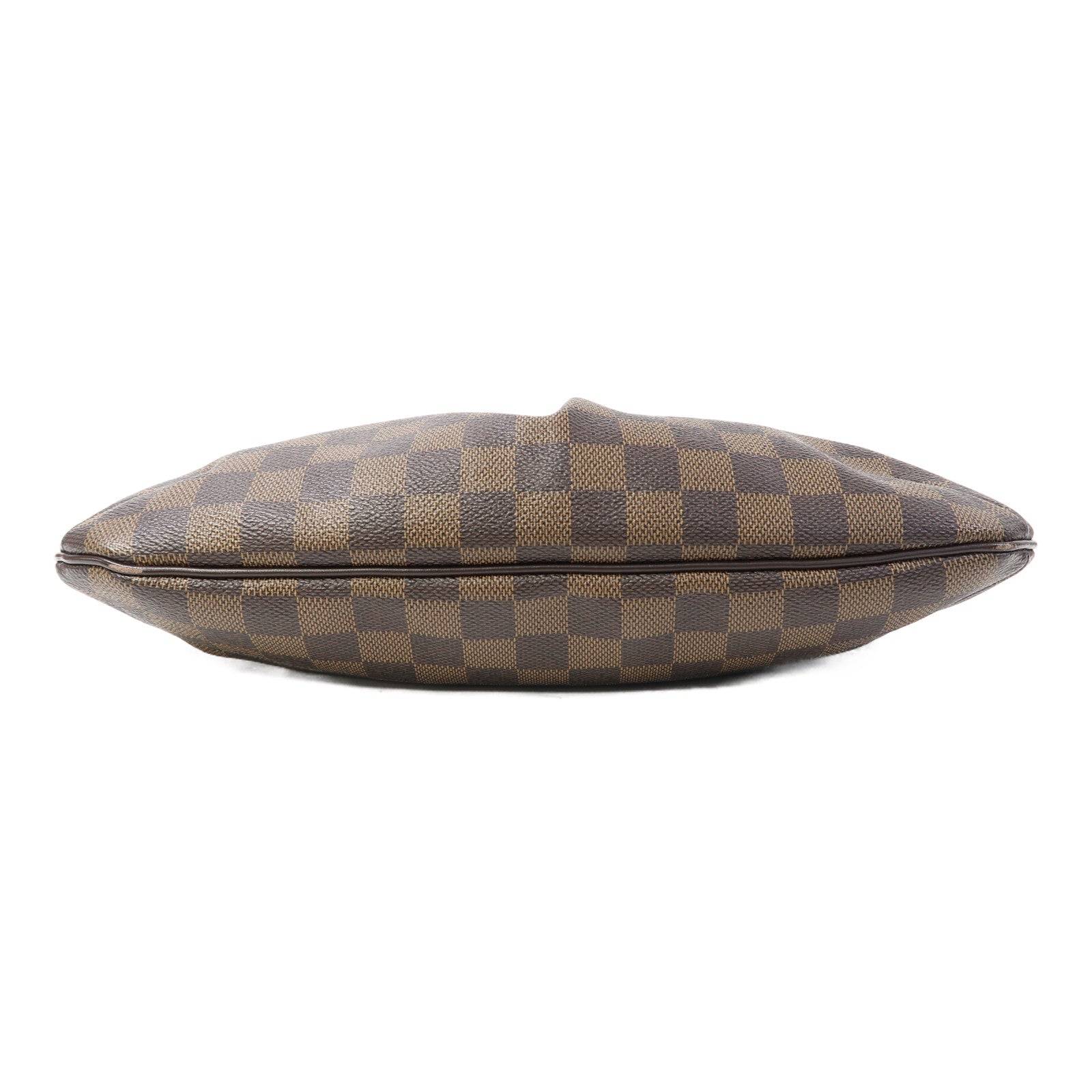 LOUIS VUITTON Damier Bloomsbury PM金扣肩背袋啡色