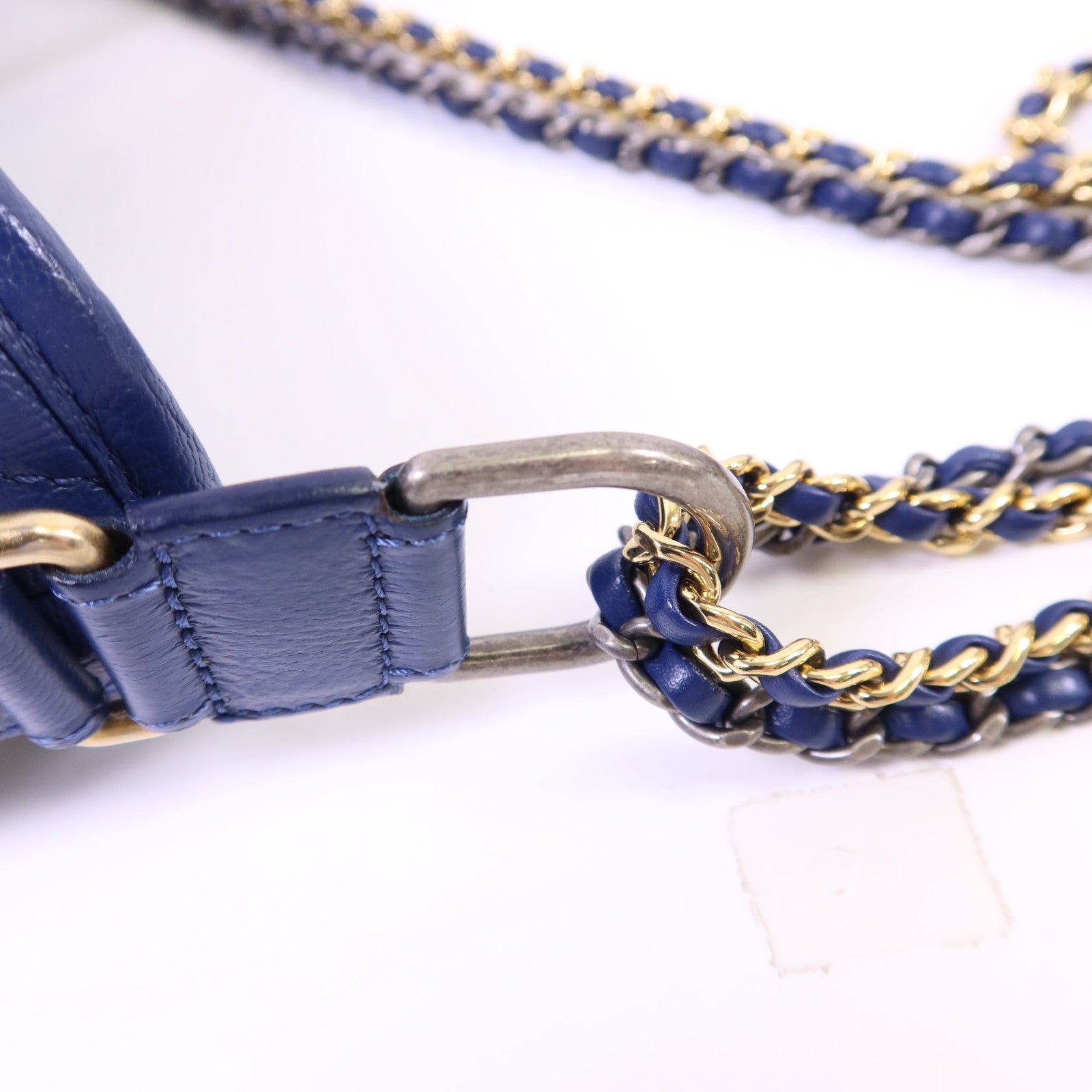 CHANEL 【激減優惠】牛皮皮革Gabrielle Small金扣鏈帶肩背袋