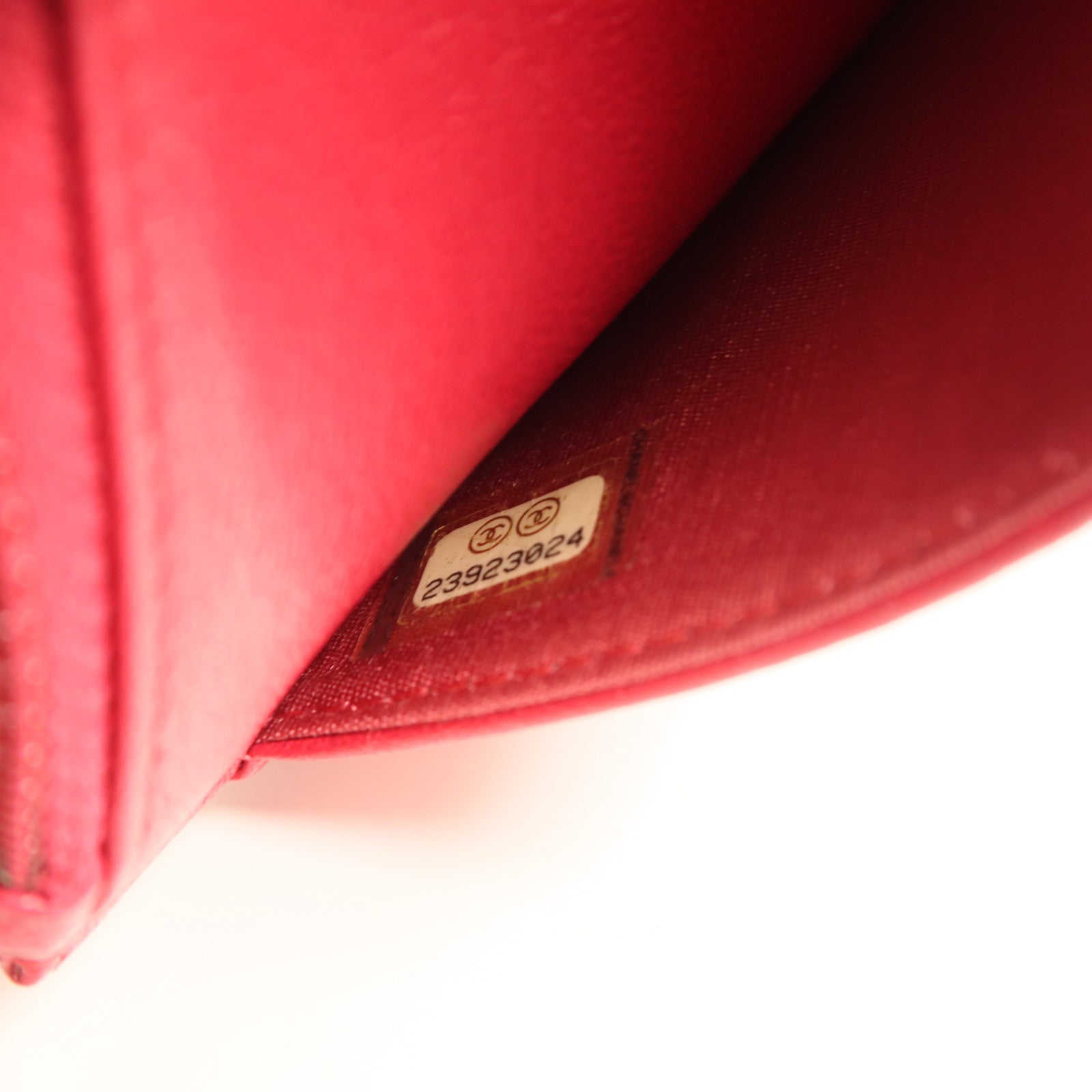 CHANEL 牛皮皮革WOC Wallet On Chain銀扣鏈帶肩背袋